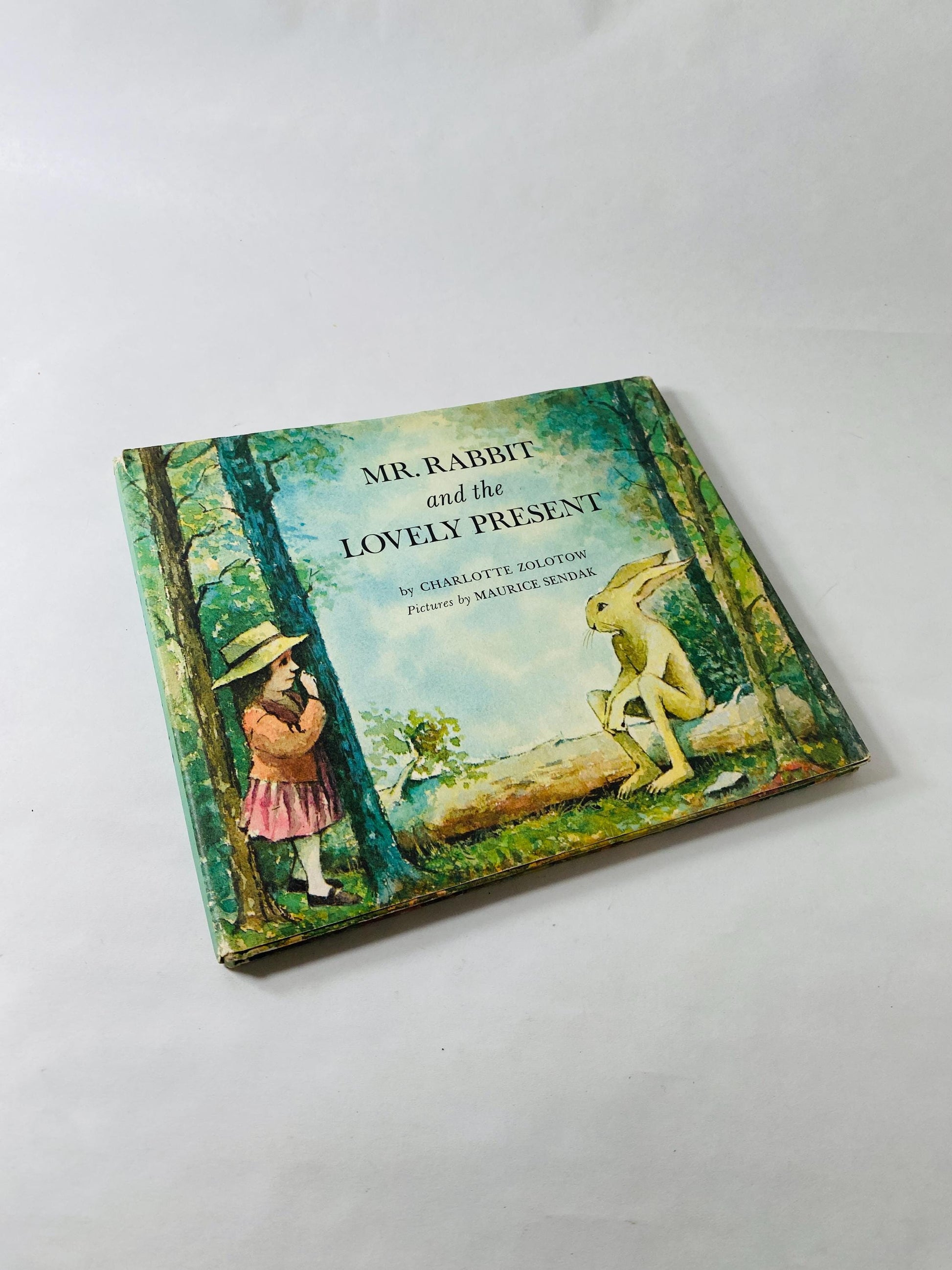 Maurice Sendak FIRST EDITION vintage book Mr. Rabbit and the Lovely Present published prior to Where the Wild Things Are