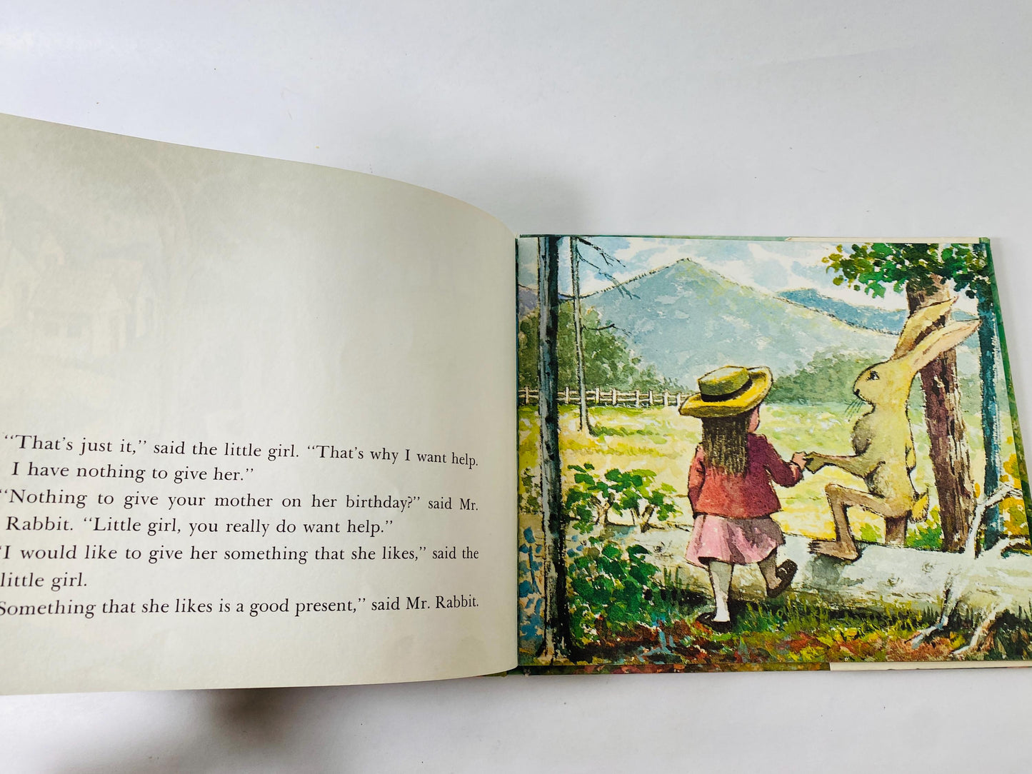 Maurice Sendak FIRST EDITION vintage book Mr. Rabbit and the Lovely Present published prior to Where the Wild Things Are
