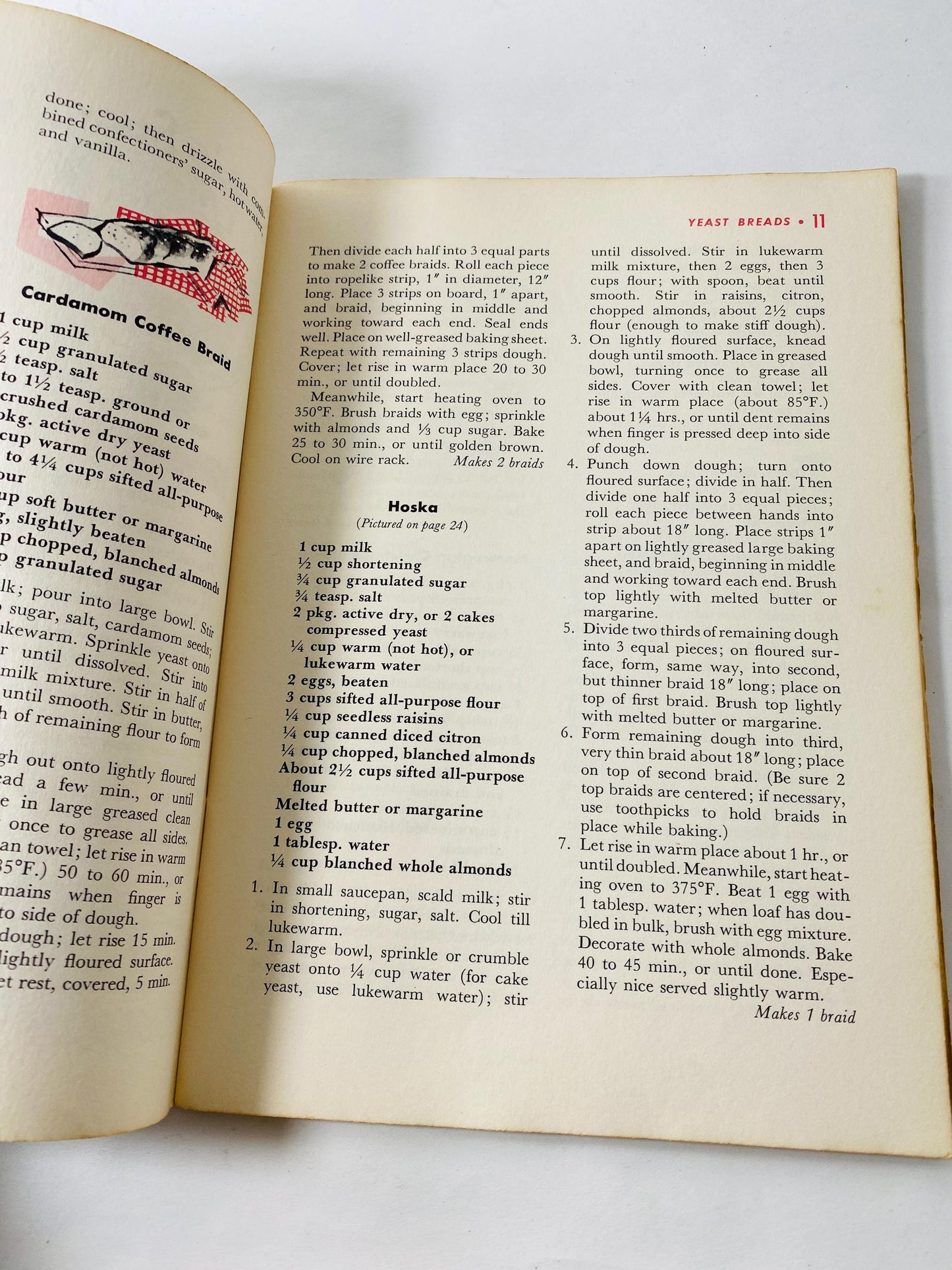1958 Good Housekeeping Cookbook by Dorothy B Marsh. VChristmas recipes vintage retro kitchen decor prop gift mother girlfriend wife BFF