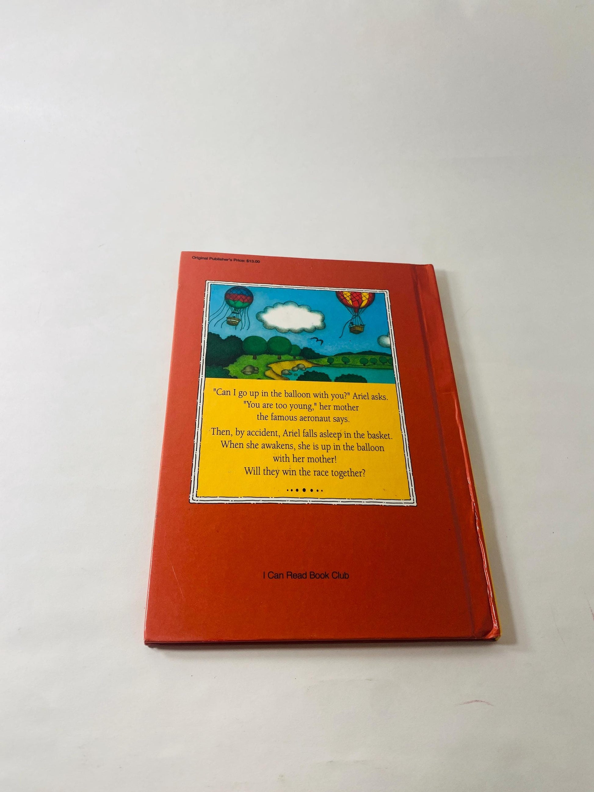 The Big Balloon Race vintage 1975 Reading Rainbow I Can Read book by Eleanor Coerr