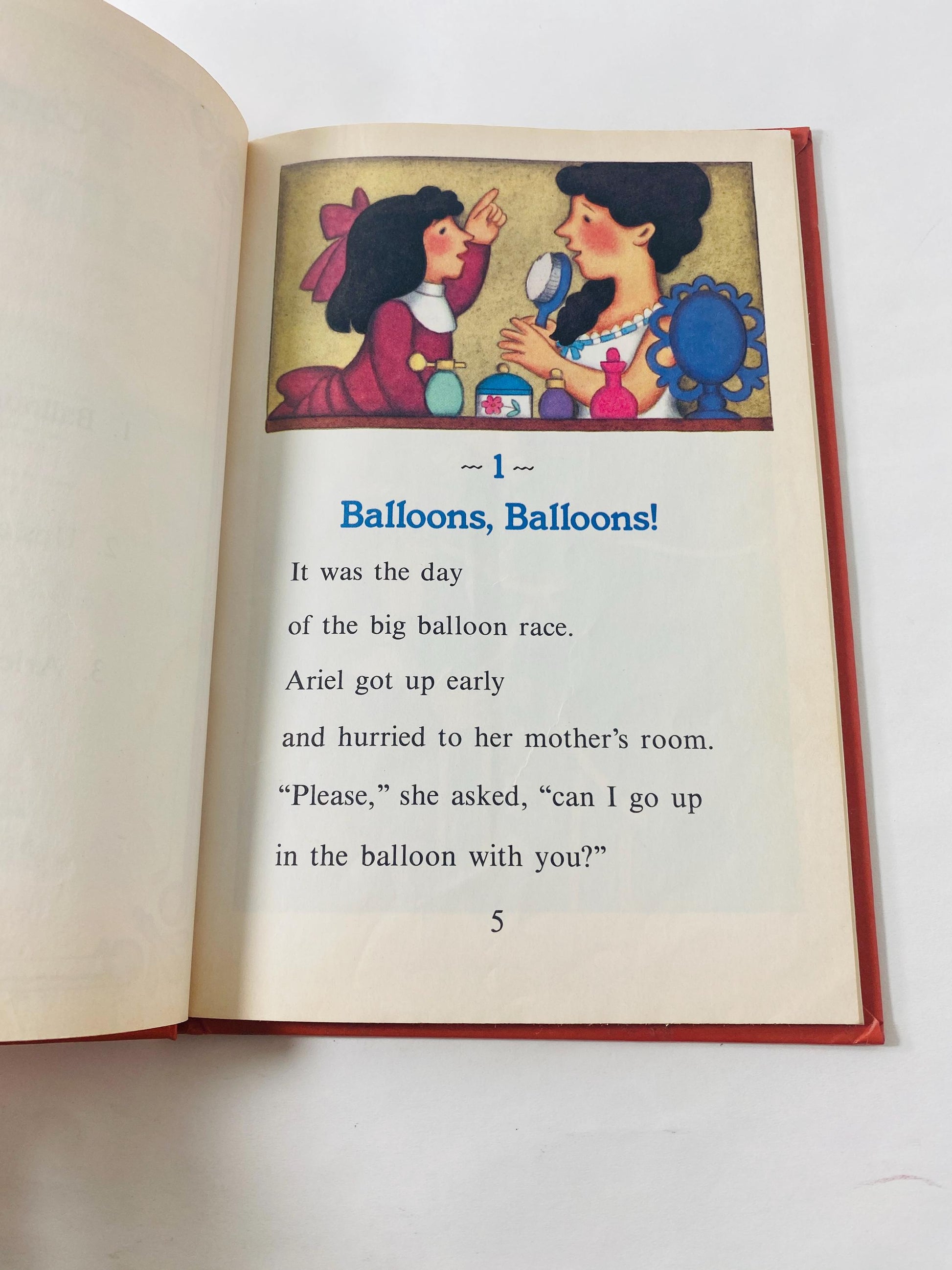 The Big Balloon Race vintage 1975 Reading Rainbow I Can Read book by Eleanor Coerr