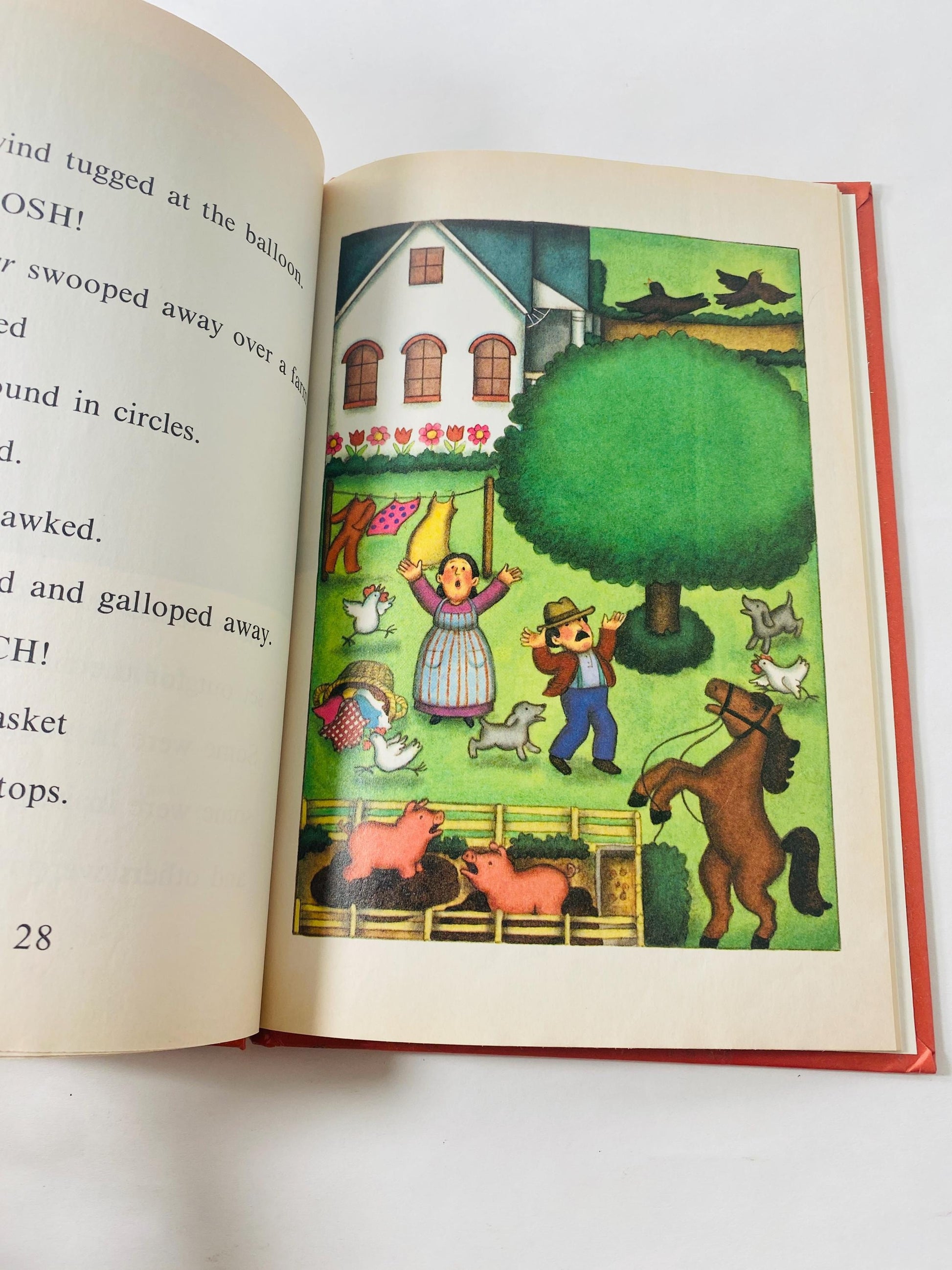 The Big Balloon Race vintage 1975 Reading Rainbow I Can Read book by Eleanor Coerr