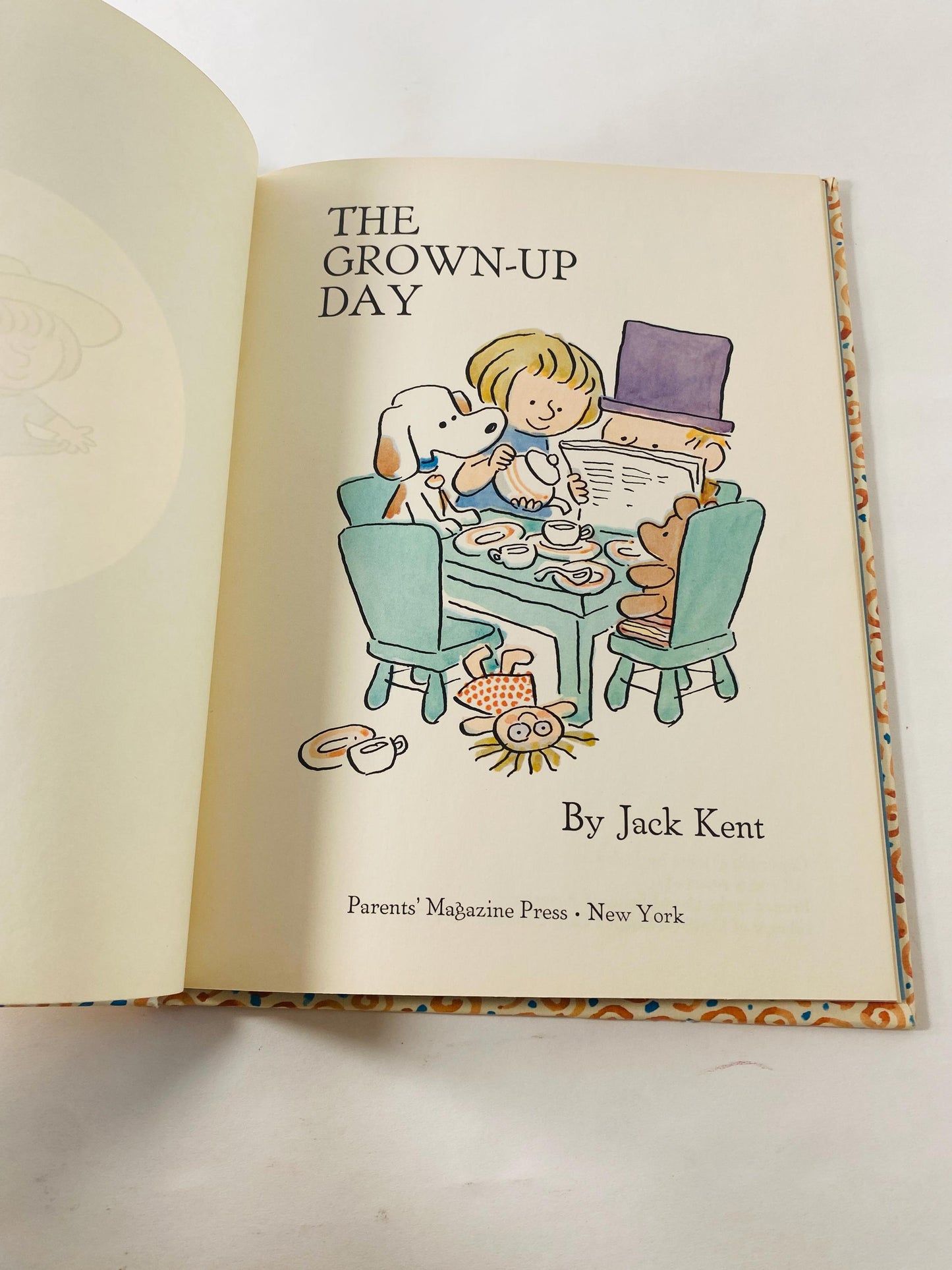 Grown Up Day by Jack Kent vintage Weekly Reader kids book story circa 1969