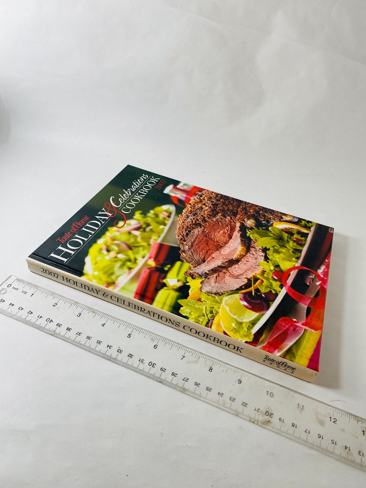 Holiday Celebrations Vintage cookbook Grandma's Christmas Ham Spiced Holiday Wassail Gingerbread Eggnog French Toast Peppermint Cookies