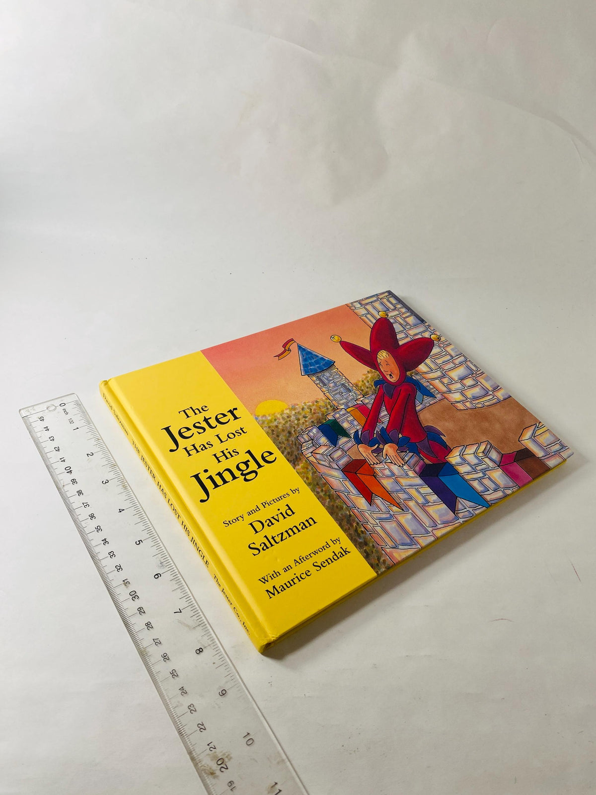Jester has lost his Jingle Maurice Sendak dedication to David Saltzman who passed at an earily age Vintage FIRST PRINTING children's decor.