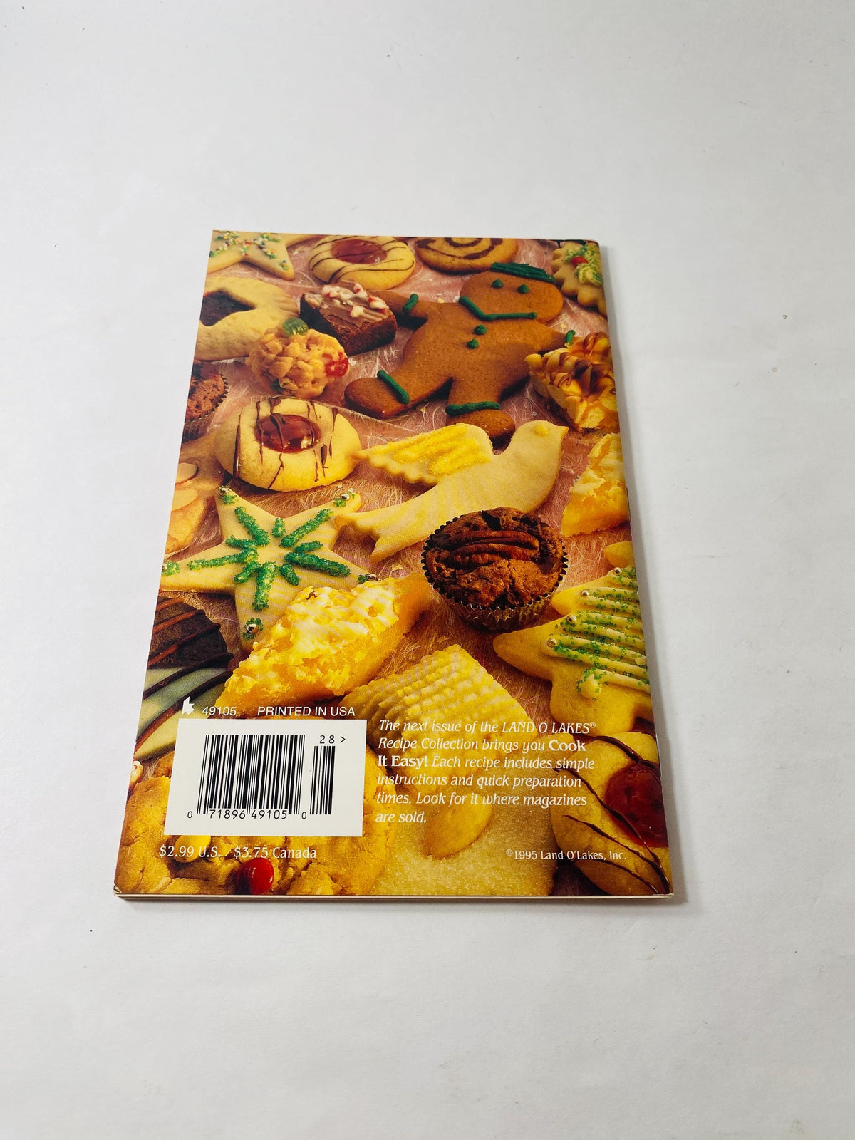 Land O’ Lakes Holiday Cookies vintage cookbook book Collectible recipe book foodies! Timeless kitchen retro butter recipes