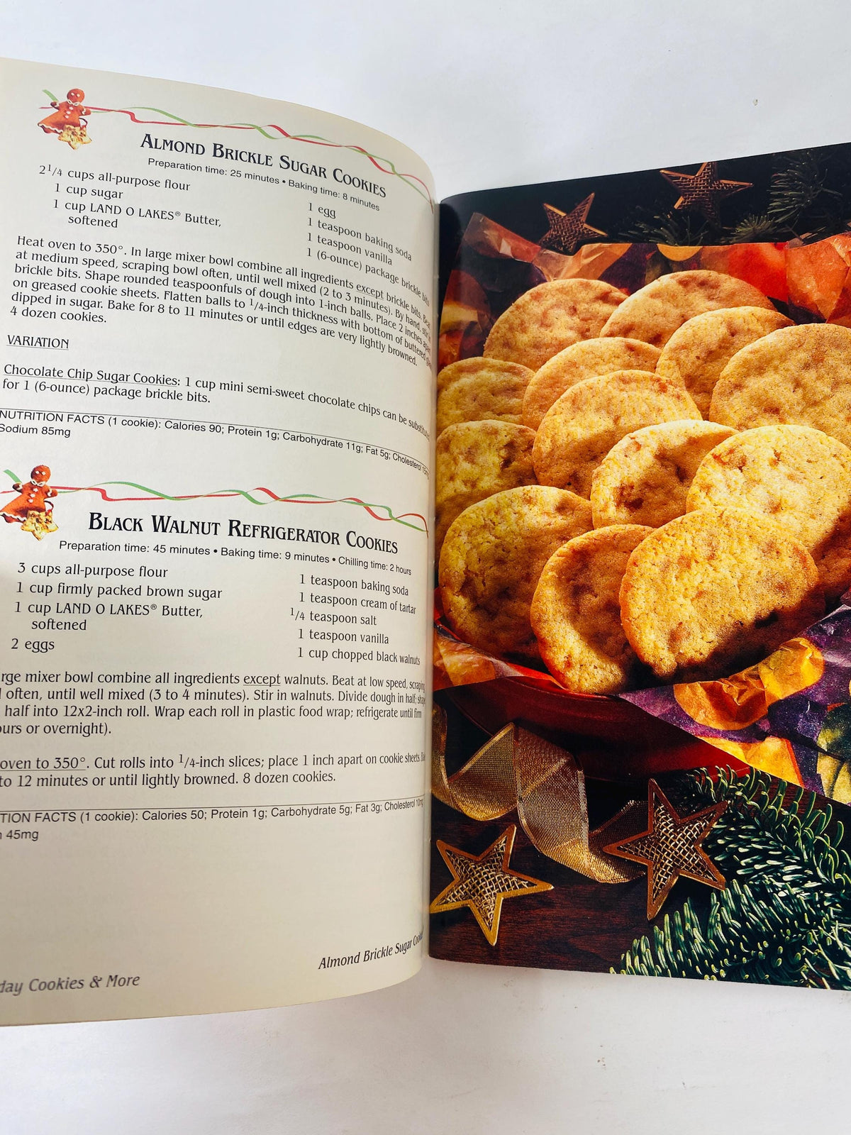 Land O’ Lakes Holiday Cookies vintage cookbook book Collectible recipe book foodies! Timeless kitchen retro butter recipes