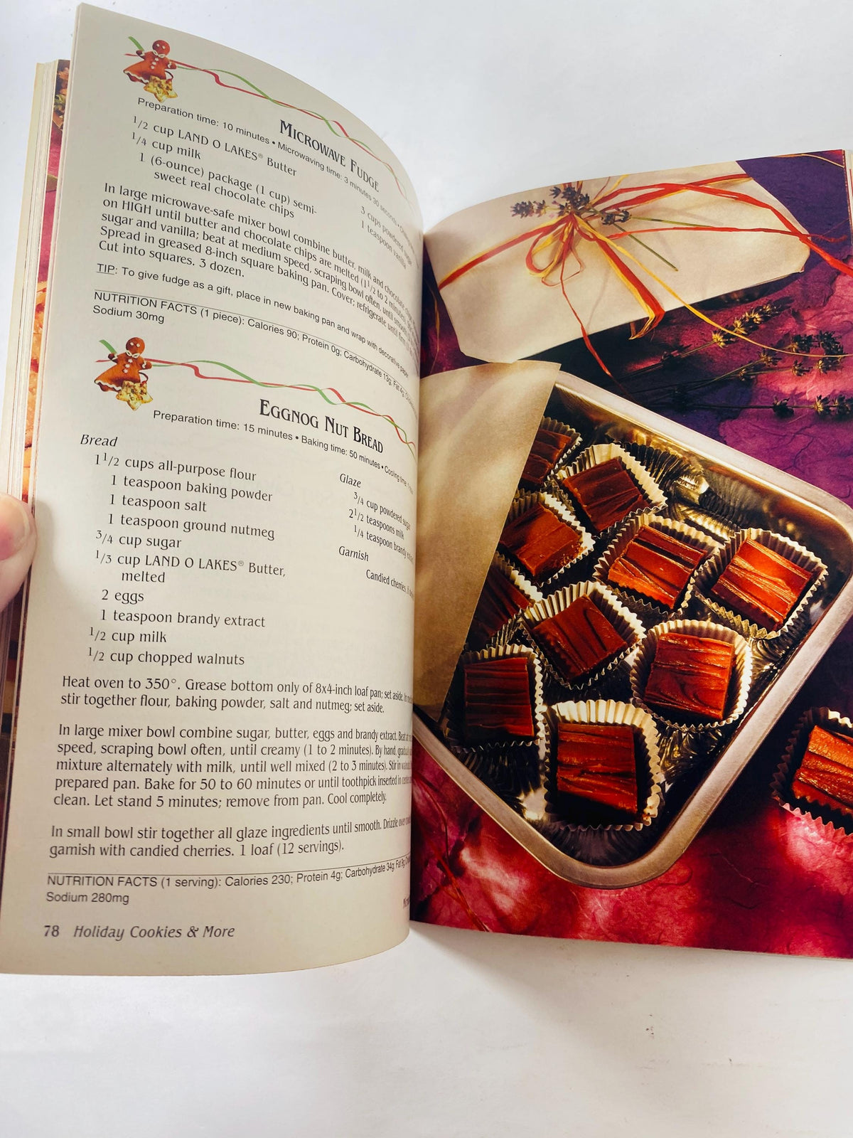 Land O’ Lakes Holiday Cookies vintage cookbook book Collectible recipe book foodies! Timeless kitchen retro butter recipes