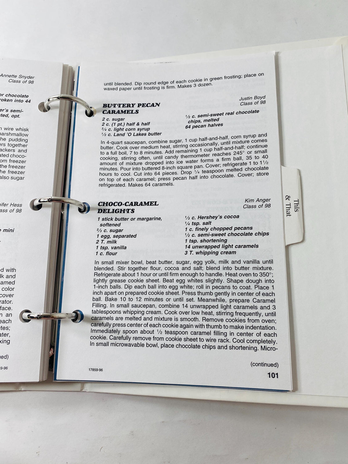Hedgesville High School West Virginia vintage cookbok recipes FIRST EDITION circa 1996