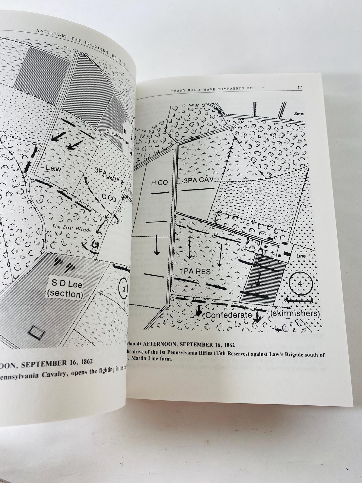Antietam vintage paperbacl book The Soldiers’ Battle John Michael Priest 1993 Oxford Civil War History Maps Sharpsburg Maryland