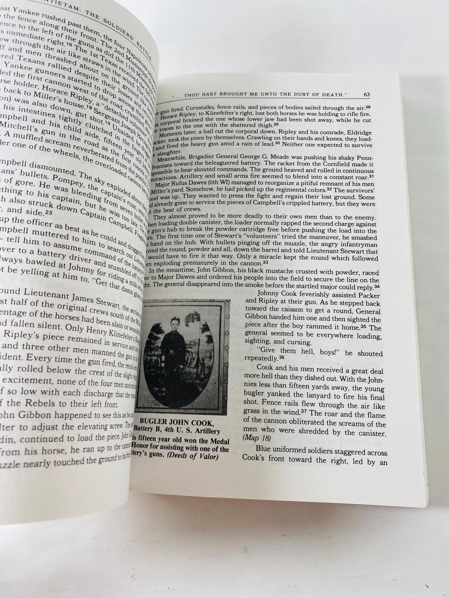 Antietam vintage paperbacl book The Soldiers’ Battle John Michael Priest 1993 Oxford Civil War History Maps Sharpsburg Maryland