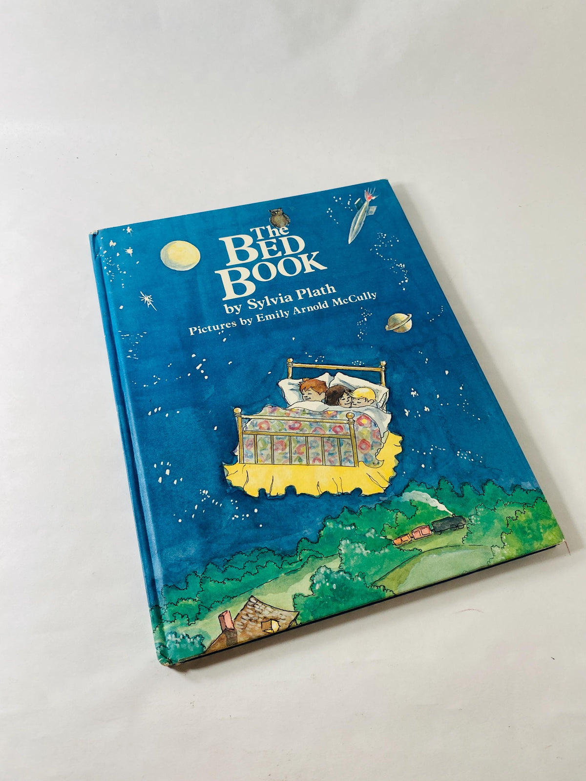 The Bed Book by Sylvia Plath 1976 First American Edition Vintage Children’s Book Emily Arnold McCully