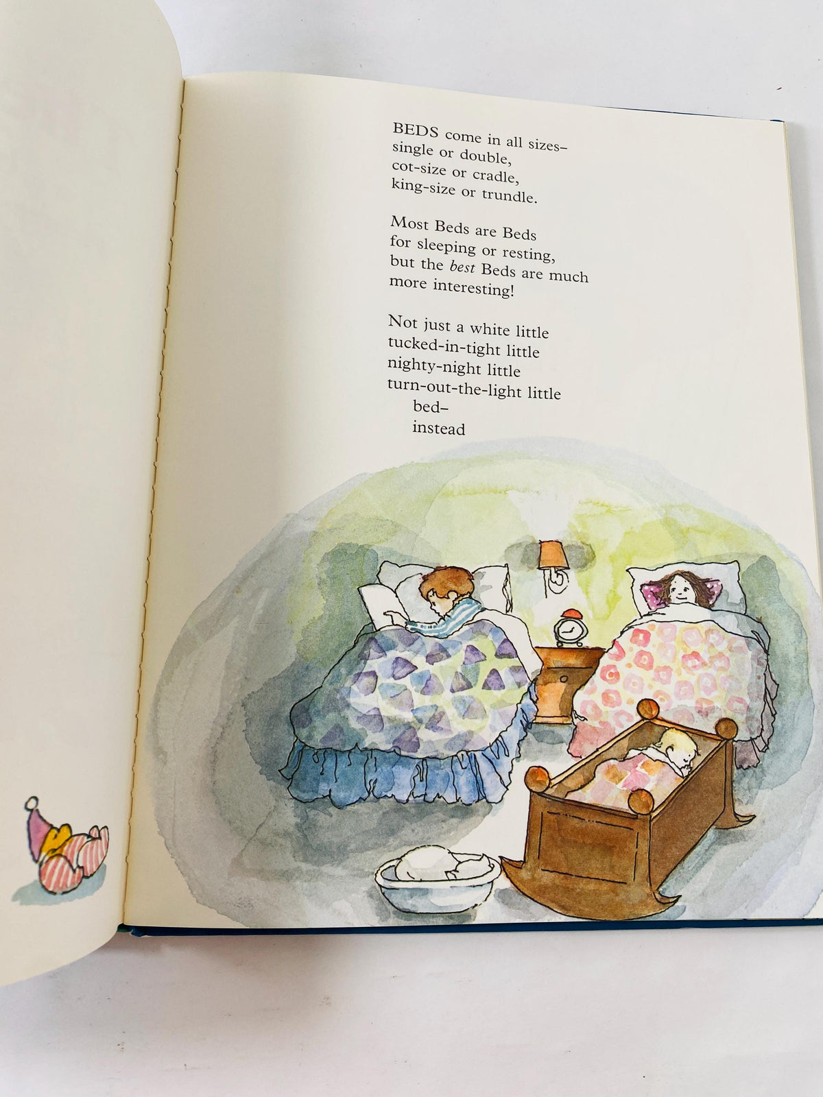The Bed Book by Sylvia Plath 1976 First American Edition Vintage Children’s Book Emily Arnold McCully