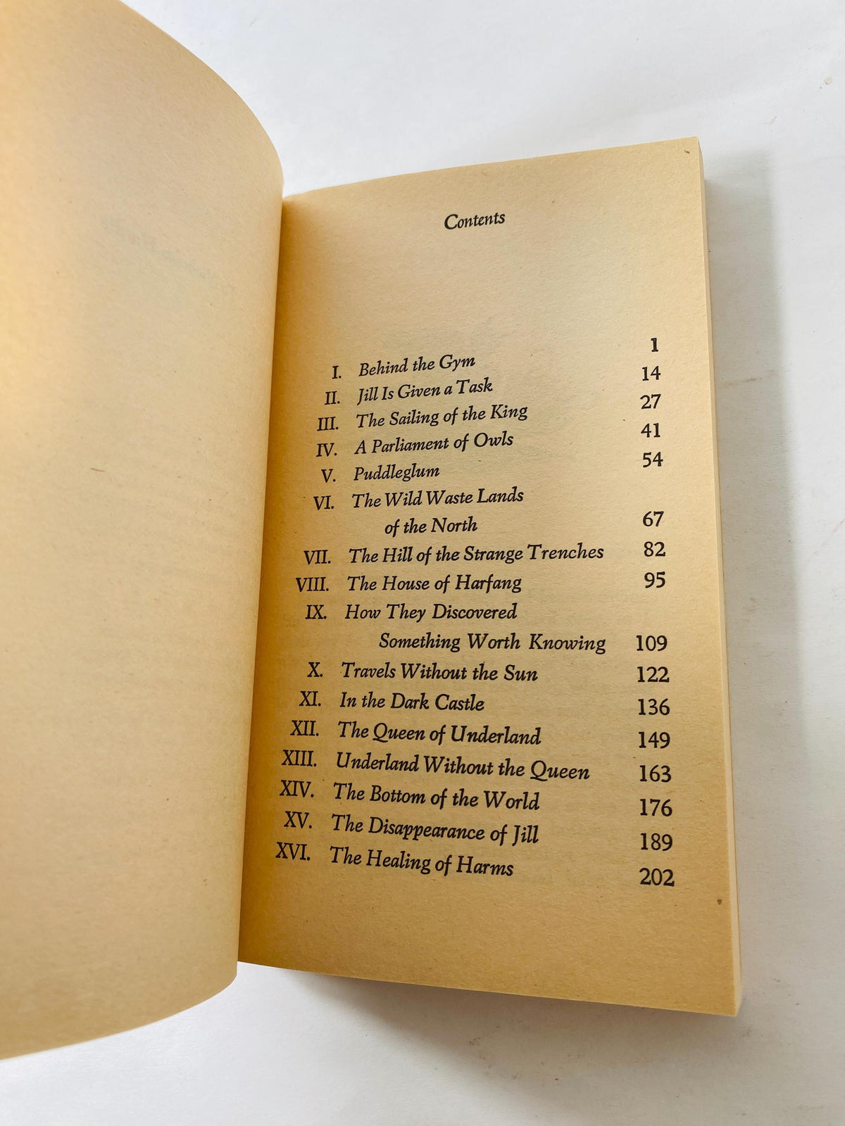 1970 Silver Chair vintage First Collier paperback book by CS Lewis Chronicles of Narnia Series Lion the Witch and the Wardrobe