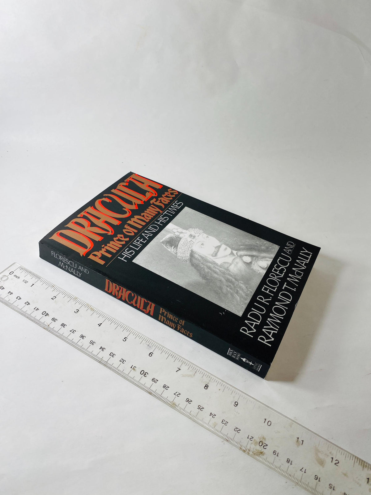 Dracula, Prince of Many Faces His Life and His Times vintage paperback book by Radu Florescu circa 1989 medieval history Vlad The Impaler