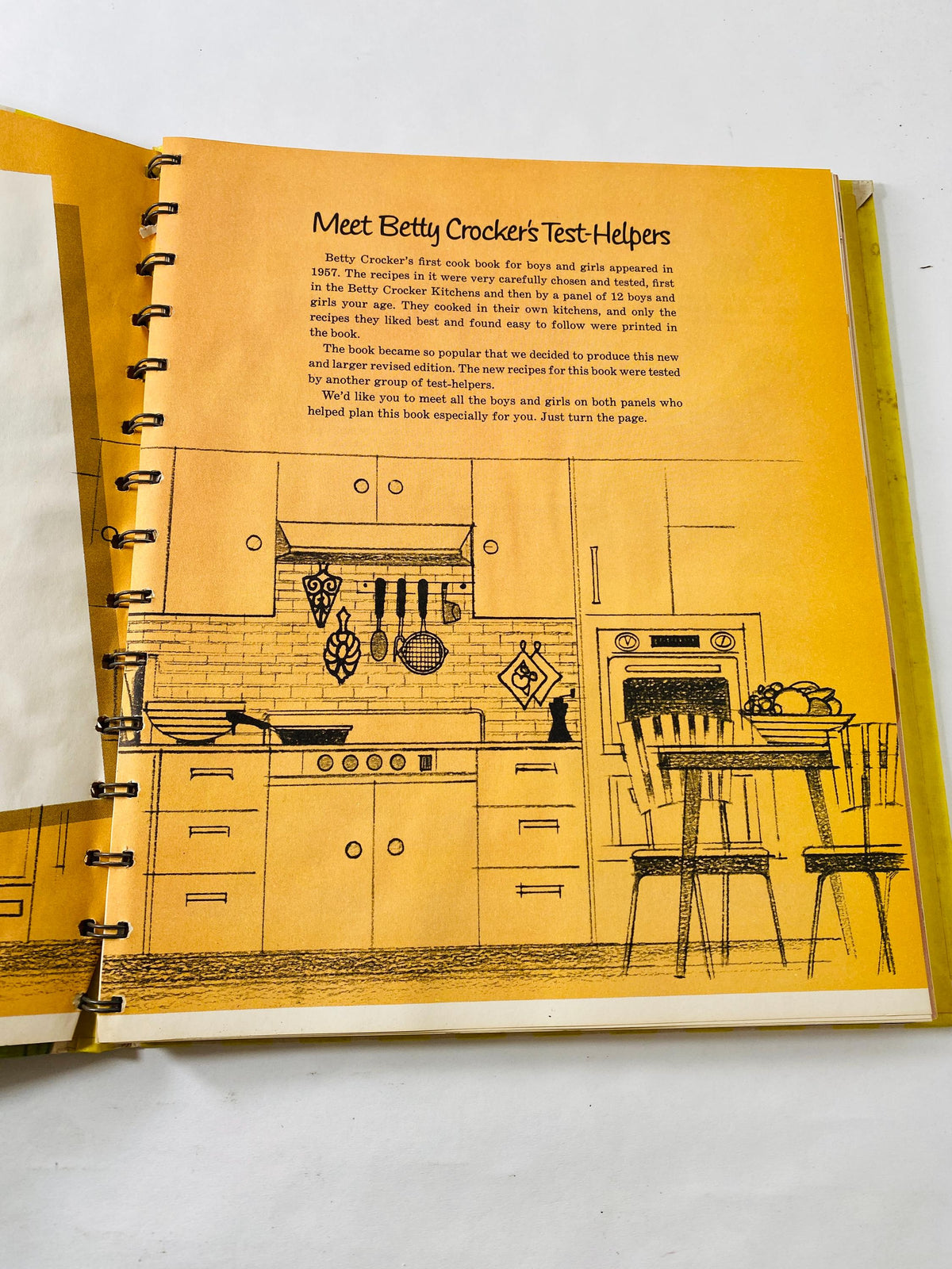 Betty Crocker's New Boys & Girls Cookbook FIRST EDITION Vintage Cookbook circa 1965 American Cookery Retro Recipes for kids Christmas