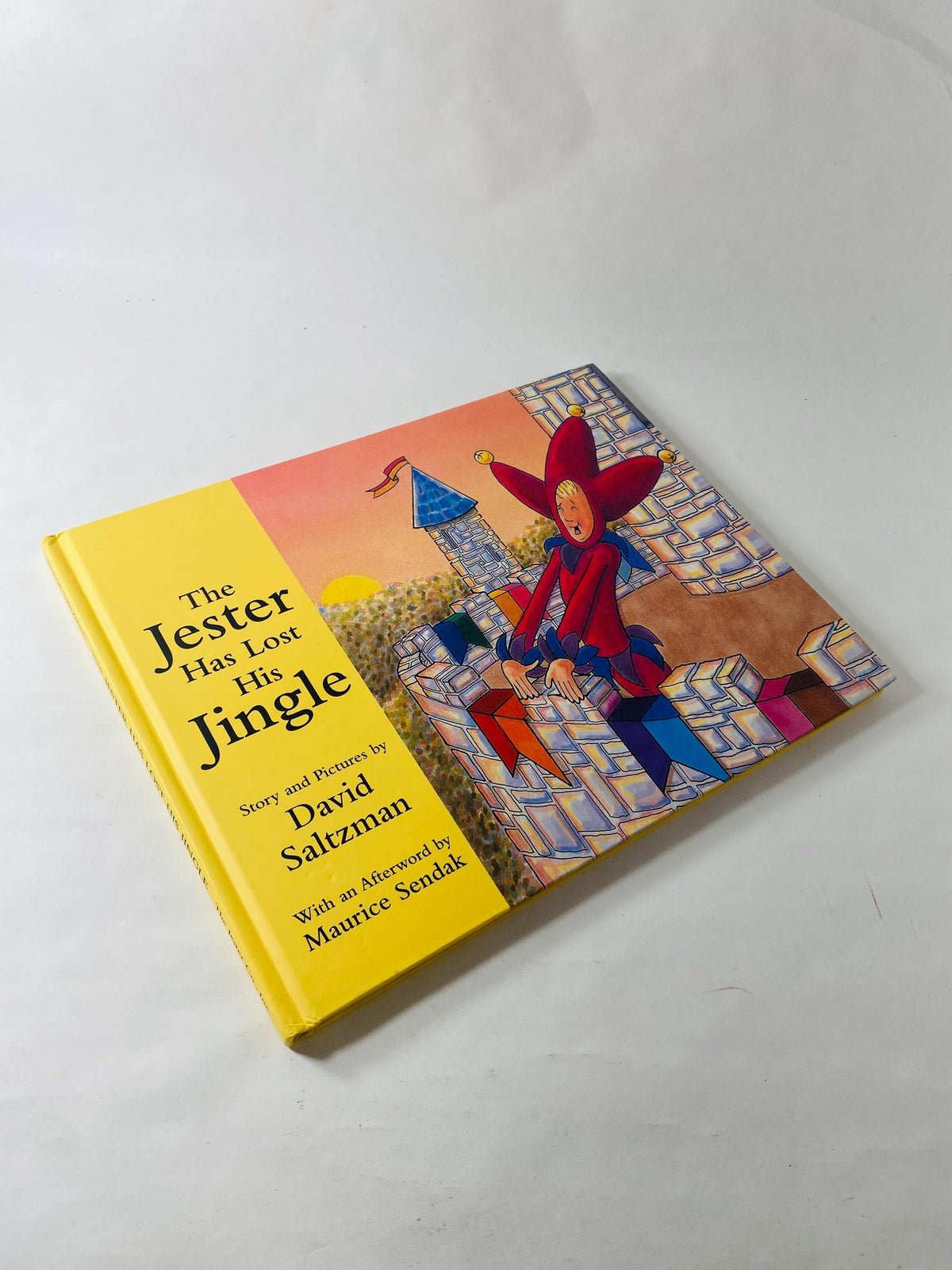 Jester has lost his Jingle Maurice Sendak dedication to David Saltzman who passed at an earily age Vintage FIRST PRINTING children's decor.