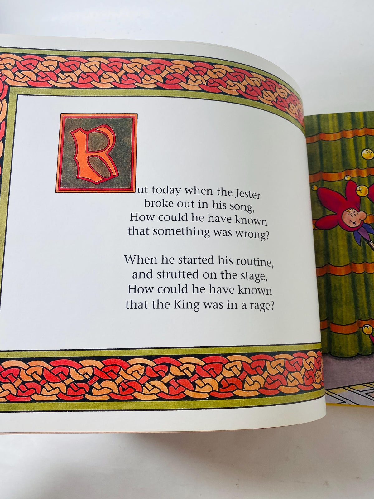 Jester has lost his Jingle Maurice Sendak dedication to David Saltzman who passed at an earily age Vintage FIRST PRINTING children's decor.