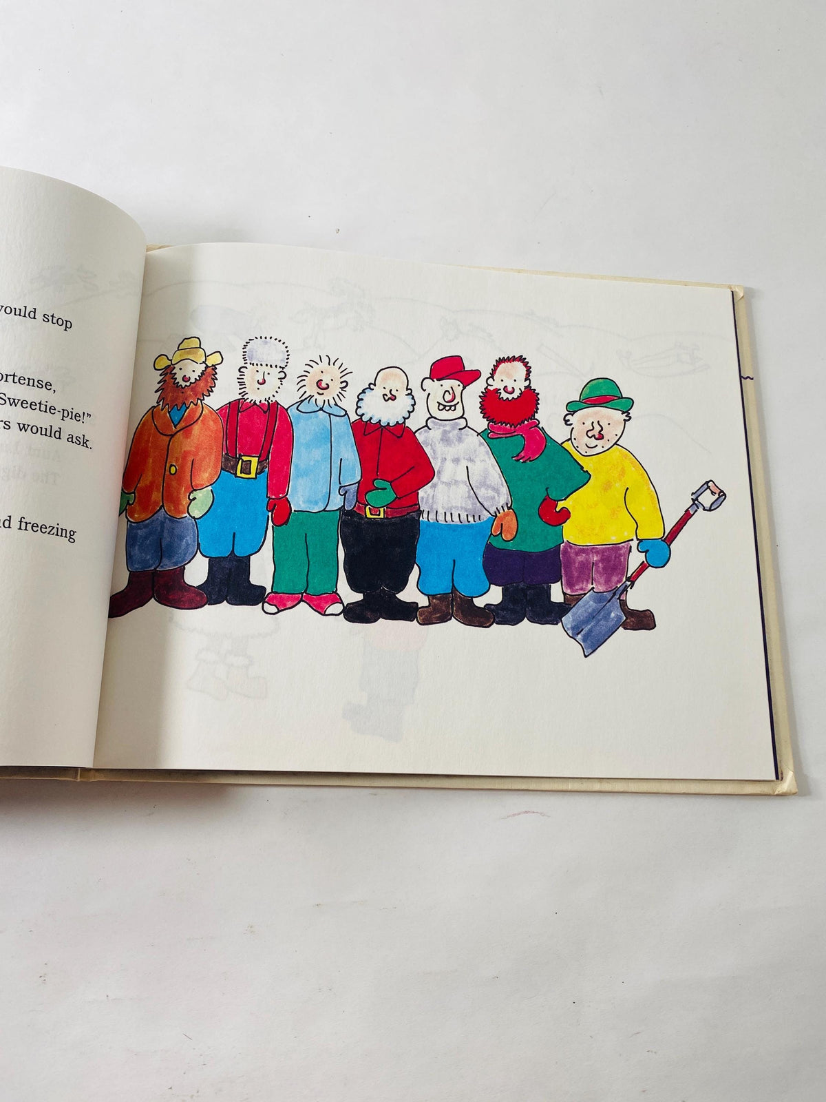 Aunt Lulu vintage book by Daniel P inkwater children's illustrated picture book about a librarian in Alaska with 14 husky sled dogs