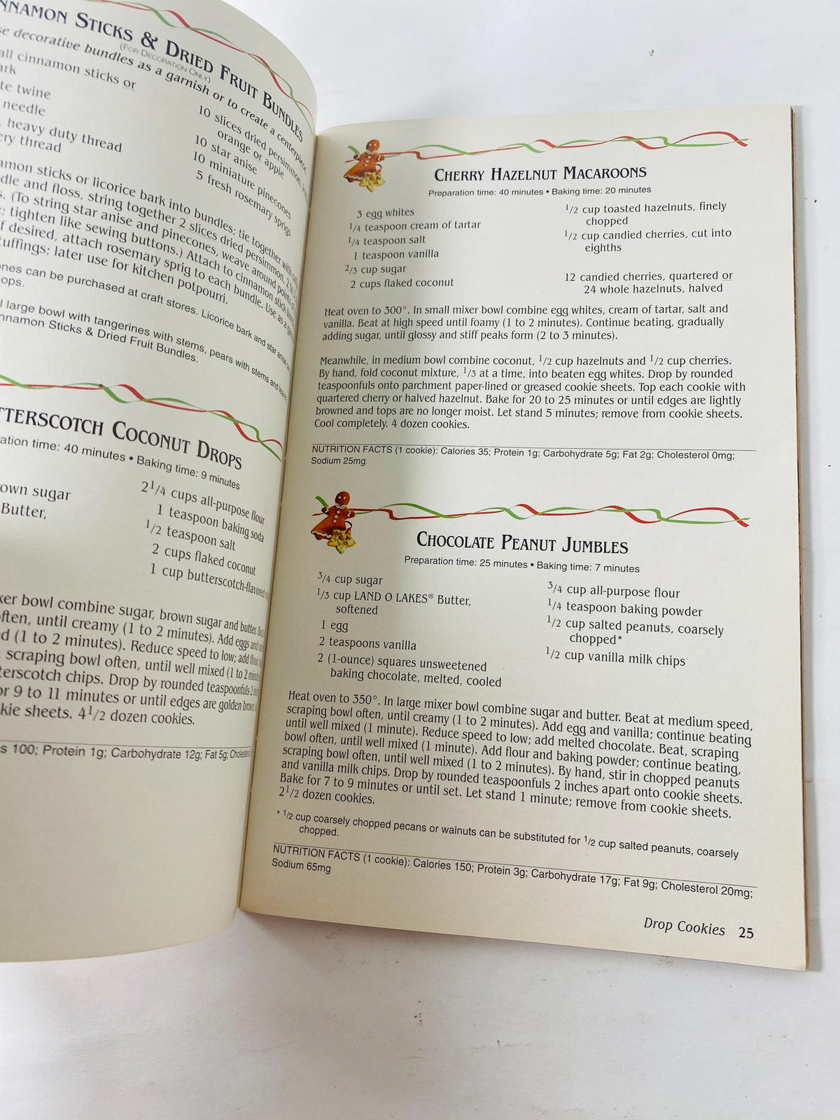 Land O’ Lakes Holiday Cookies vintage cookbook book Collectible recipe book foodies! Timeless kitchen retro butter recipes