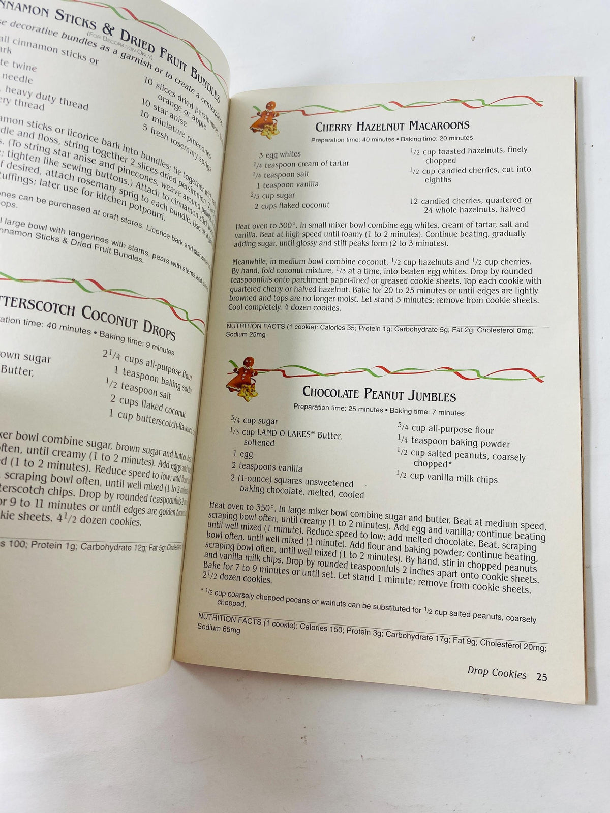 Land O’ Lakes Holiday Cookies vintage cookbook book Collectible recipe book foodies! Timeless kitchen retro butter recipes
