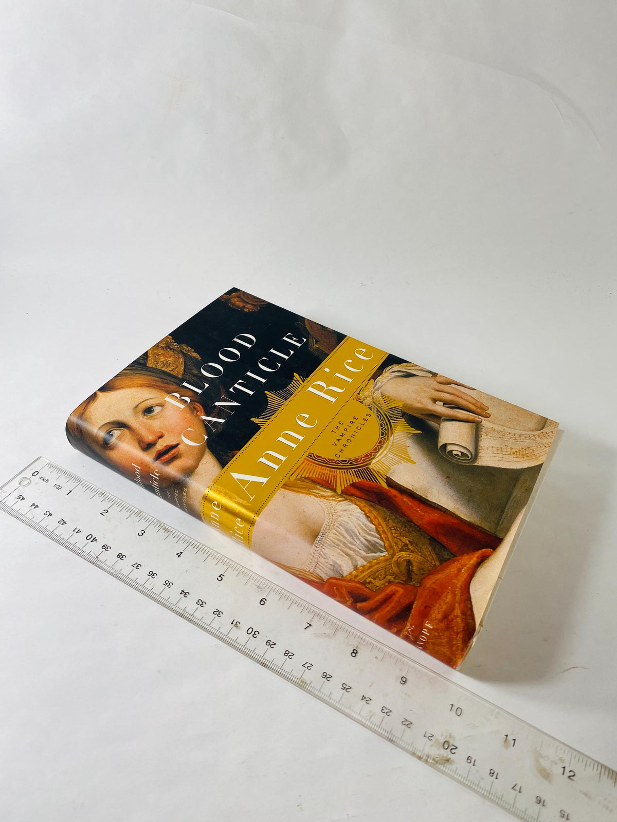 Blood Canticle by Anne Rice Vintage First Edition book circa 2003 Vampire Chronicles horror decor Lestat Collectible gift