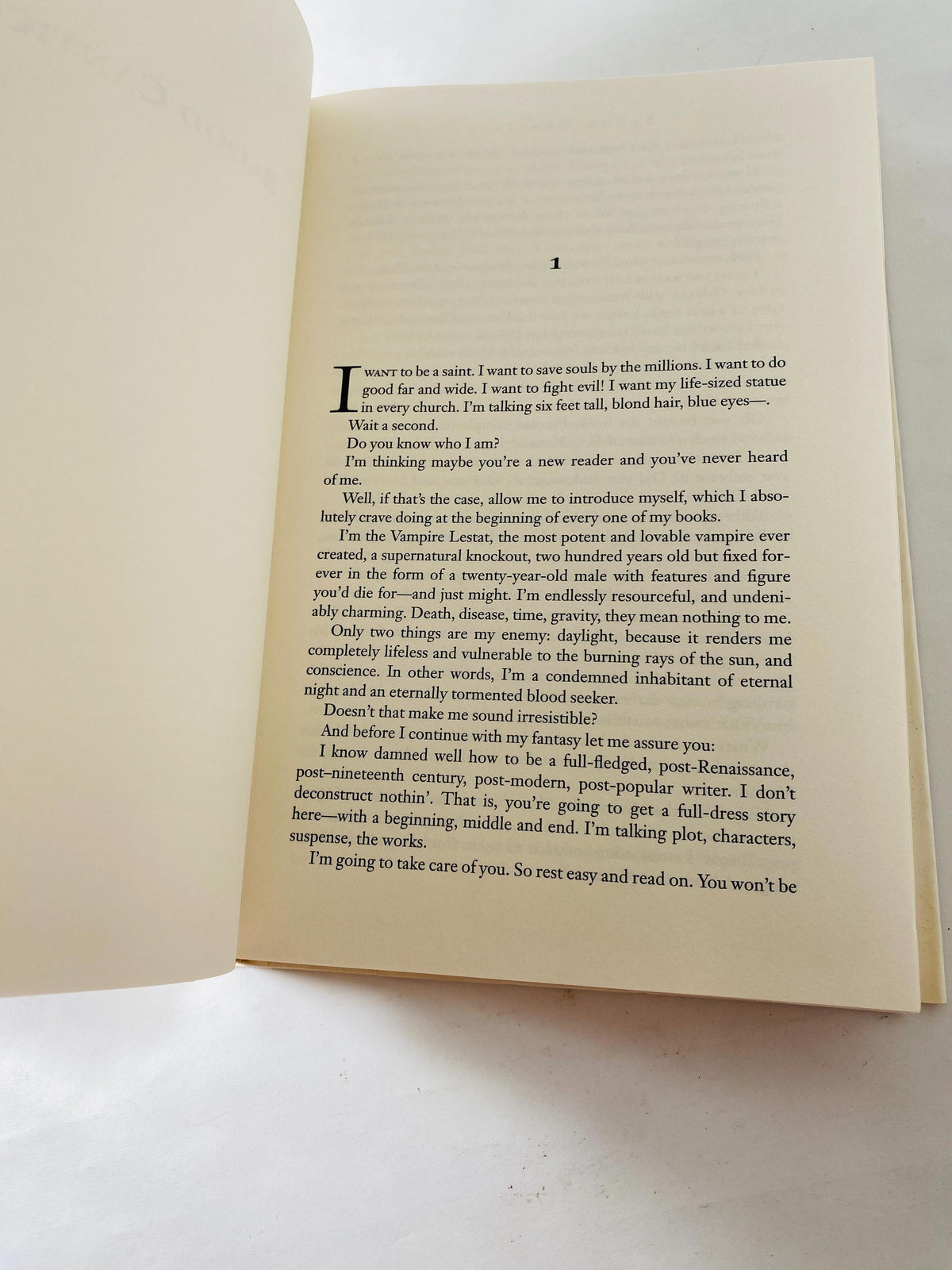 Blood Canticle by Anne Rice Vintage First Edition book circa 2003 Vampire Chronicles horror decor Lestat Collectible gift