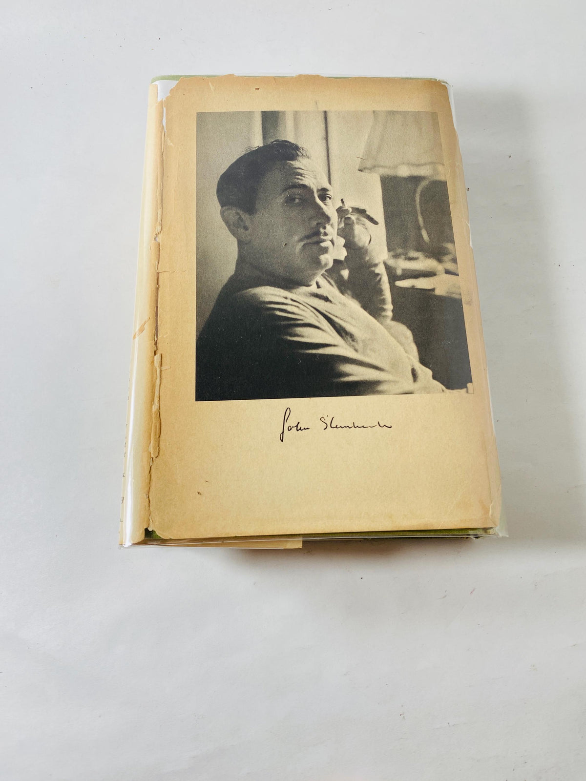 FIRST EDITION East of Eden book by John Steinbeck circa 1952 third printing Vintage Viking Press winner of the Nobel Priz Green home decor