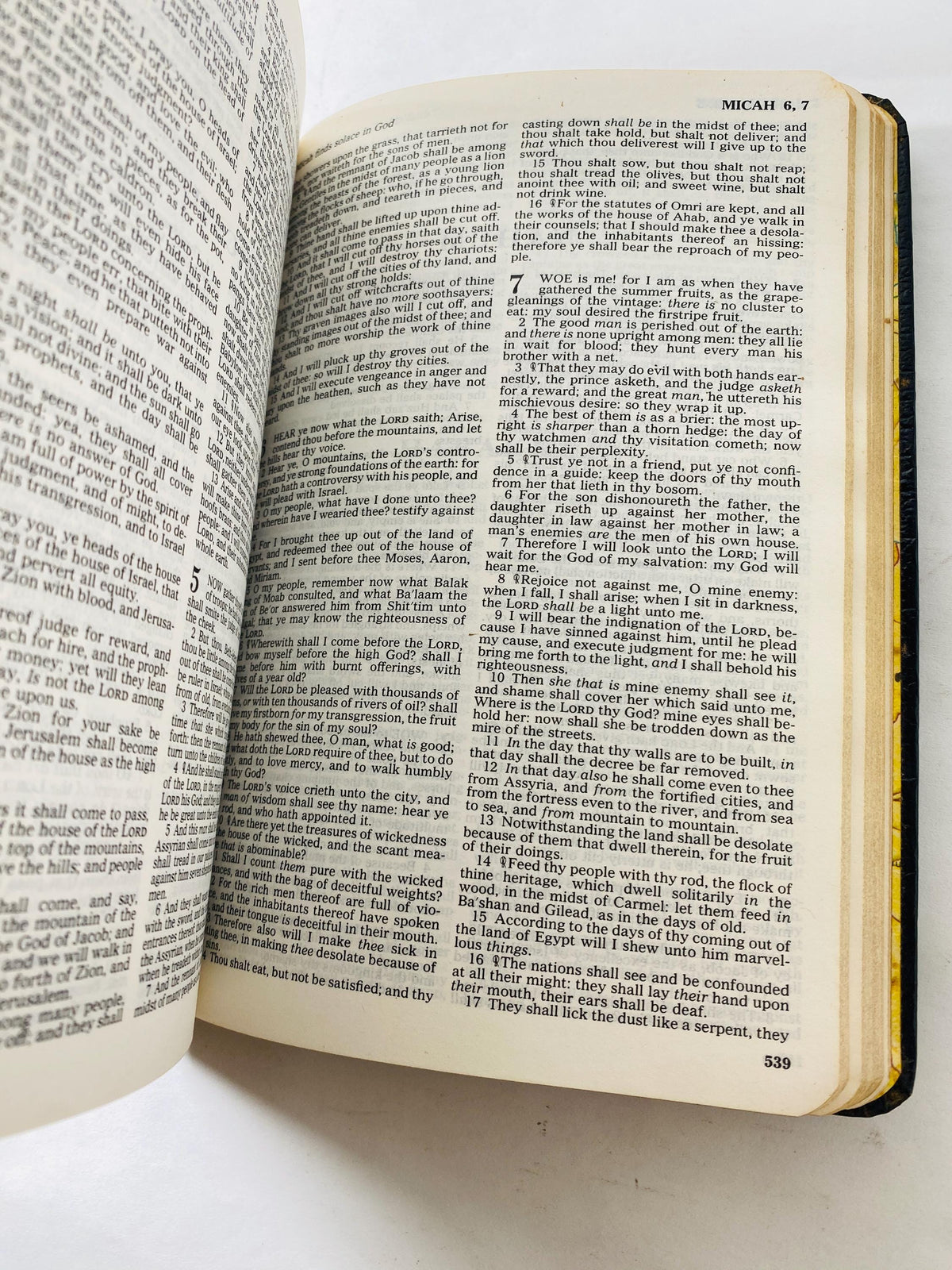 1977 Holy Bible Old & New Testaments Red Letter Edition Vintage bible with leather cover Thomas Nelson. King James Rev Please see pictures