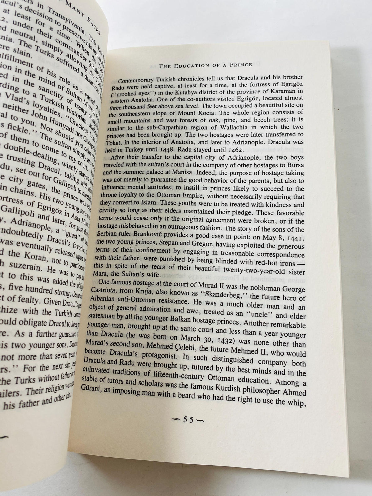 Dracula, Prince of Many Faces His Life and His Times vintage paperback book by Radu Florescu circa 1989 medieval history Vlad The Impaler