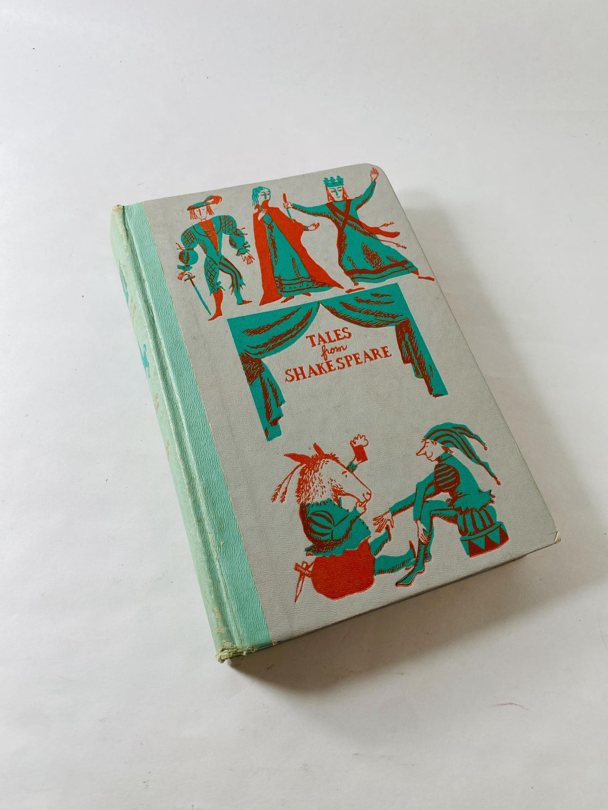 Tales from Shakespeare vintage children's book by Charles and Mary Lamb circa 1955 Leonard Weisgard illustrations