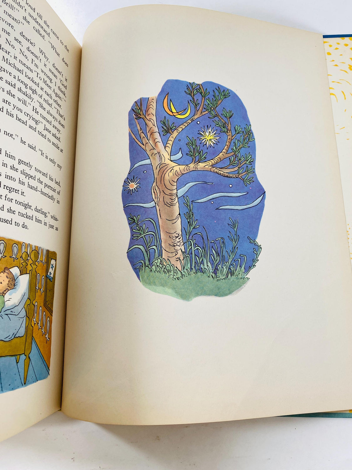 Mary Poppins vintage FIRST EDITION Big Golden book circa 1952 pictures by Gertrude Elliott children's Christmas gift