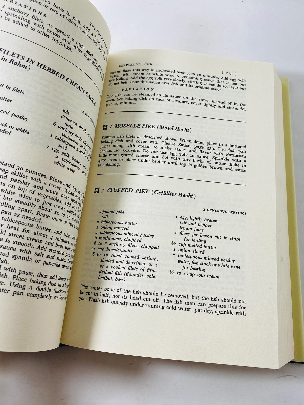 German Cookbook by Mimi Sheraton vintage book Authentic Wienerschnitzel Sauerbraten recipes comforting unpretentious German home cooking