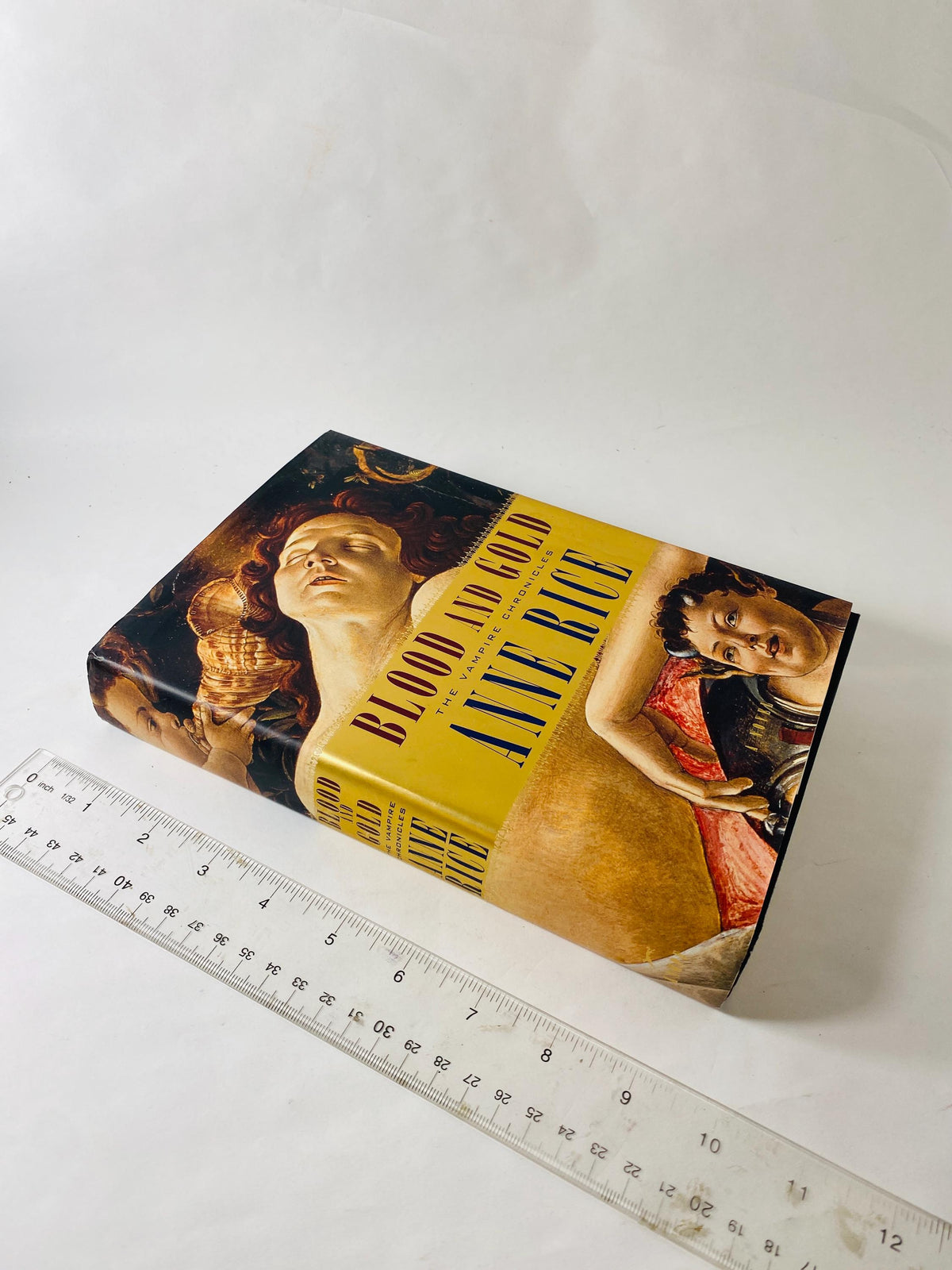 Blood and Gold Story of Marius by Anne Rice Vintage First Edition book circa 2001 Vampire horror decor Lestat Collectible gift
