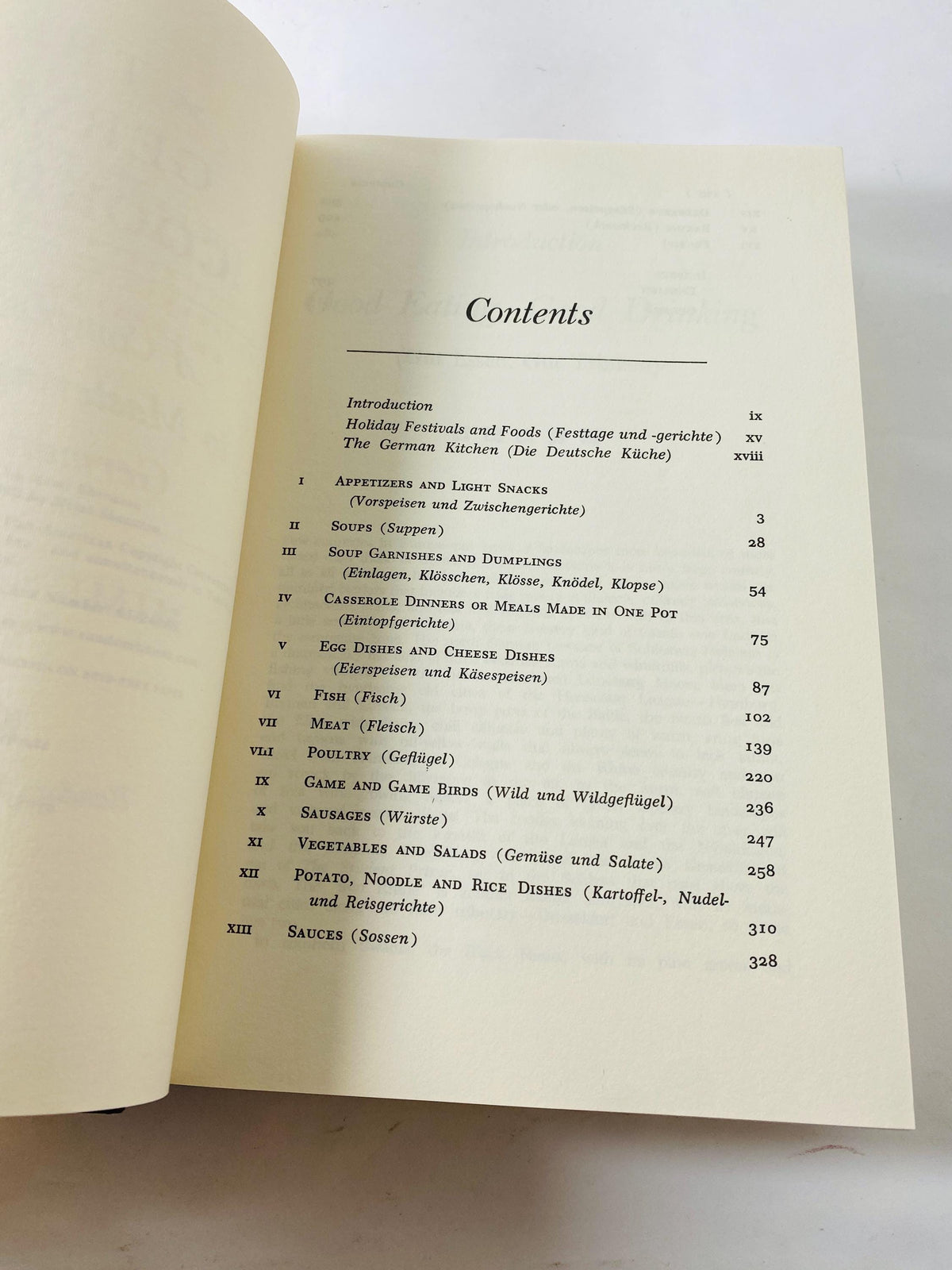 German Cookbook by Mimi Sheraton vintage book Authentic Wienerschnitzel Sauerbraten recipes comforting unpretentious German home cooking