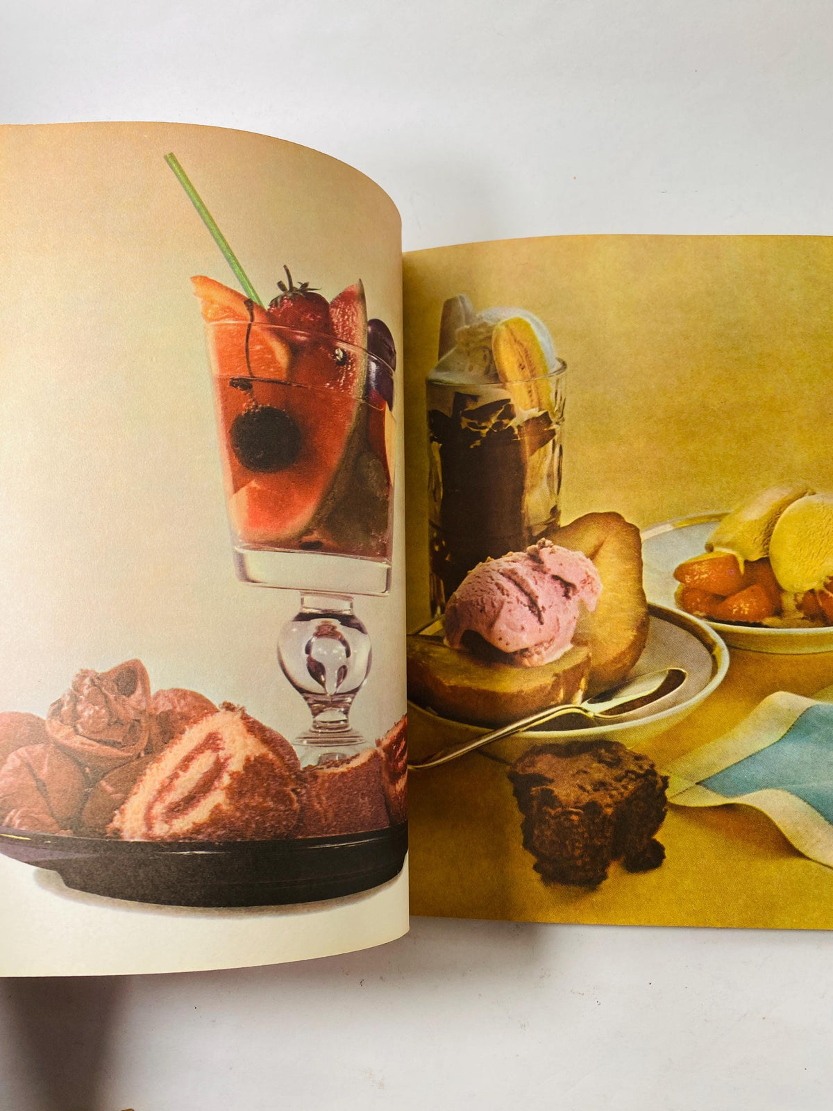Meat Cook Book vintage Good Housekeeping cookbook pamphlet circa 1958 Casserole Around the World Ten PM breads sandwiches