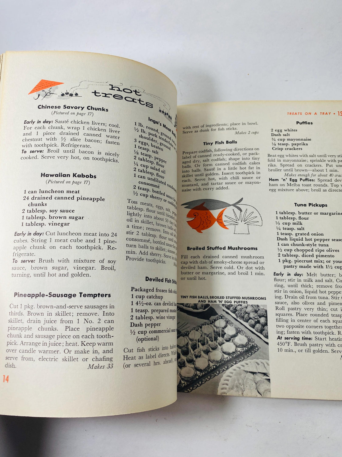 Meat Cook Book vintage Good Housekeeping cookbook pamphlet circa 1958 Casserole Around the World Ten PM breads sandwiches