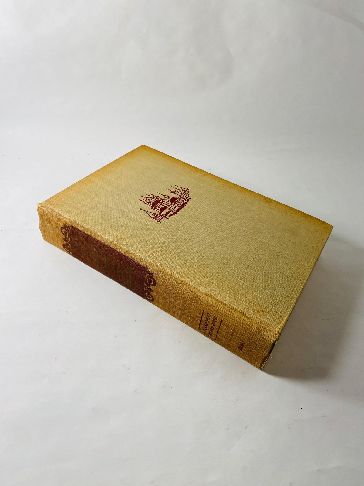 Fyodor Dostoevsky BEAUTIFUL beige vintage book of short stories circa 1945 Gambler Notes from Underground Uncle's Dream Eternal Husband