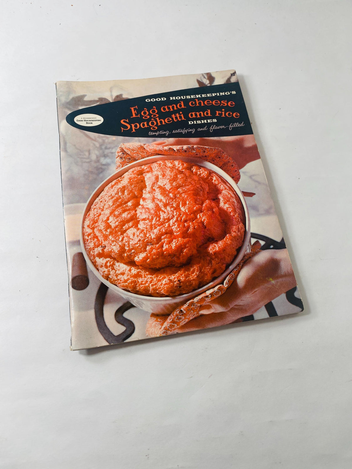 Egg and Cheese Spaghetti and Rice Cook Book vintage Good Housekeeping cookbook pamphlet printed by circa 1958 gift retro
