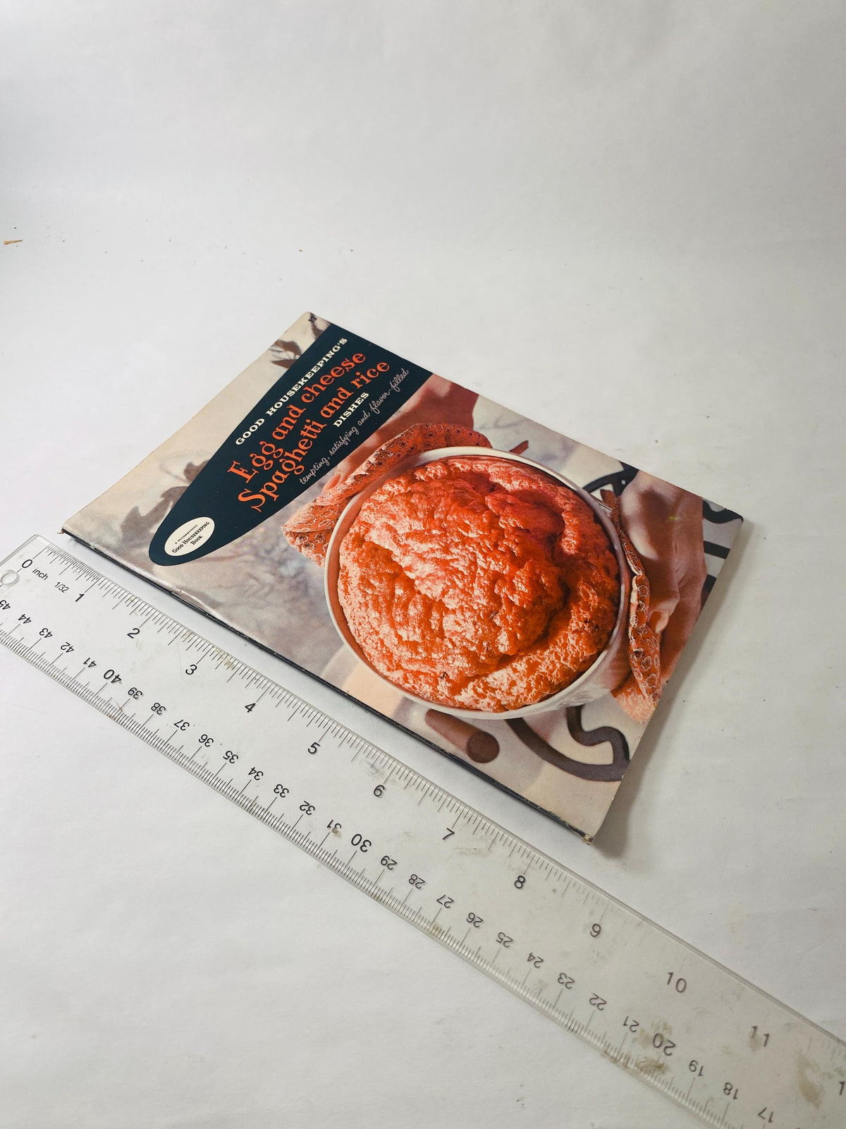 Egg and Cheese Spaghetti and Rice Cook Book vintage Good Housekeeping cookbook pamphlet printed by circa 1958 gift retro