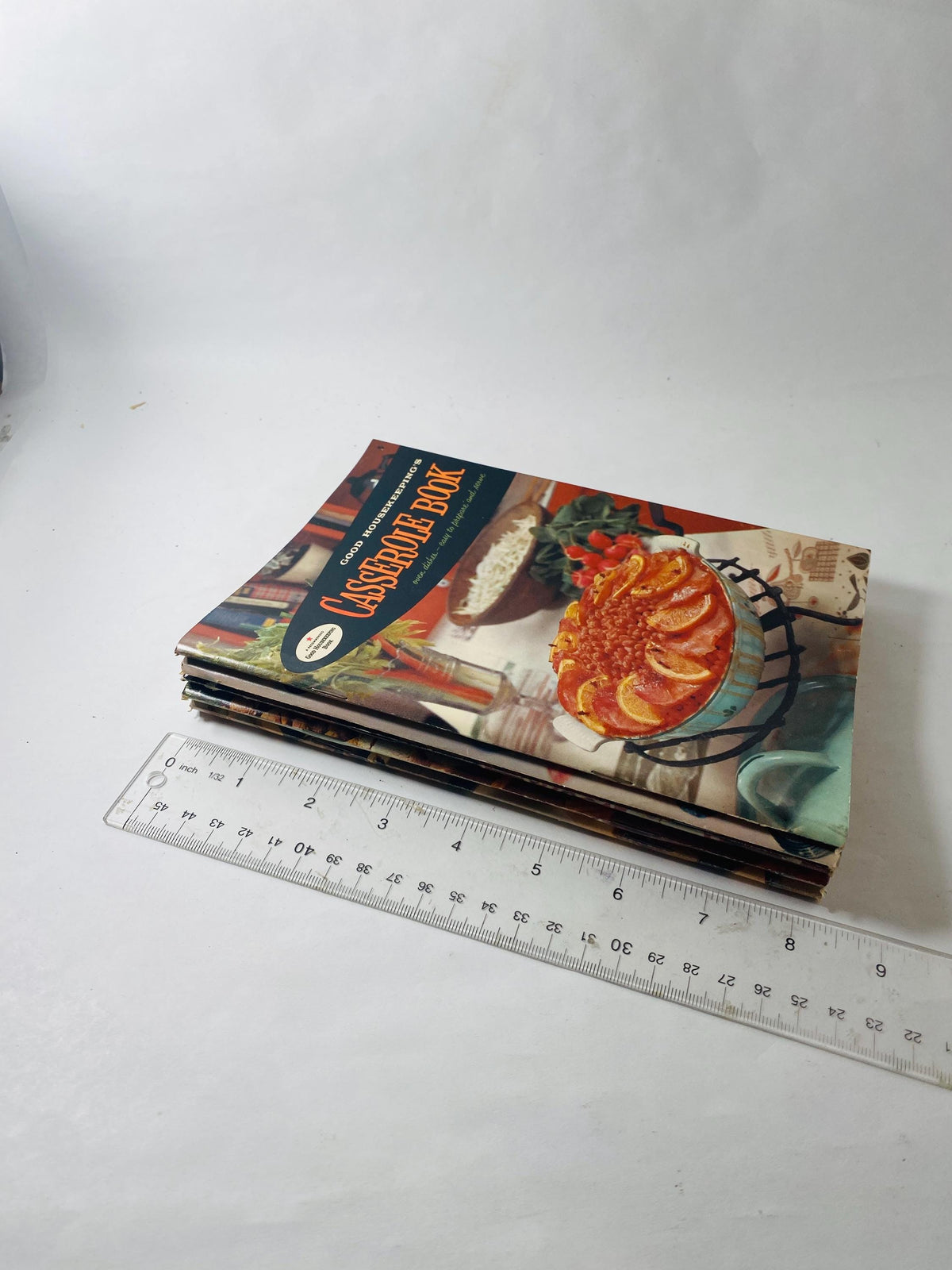 Meat Cook Book vintage Good Housekeeping cookbook pamphlet circa 1958 Casserole Around the World Ten PM breads sandwiches