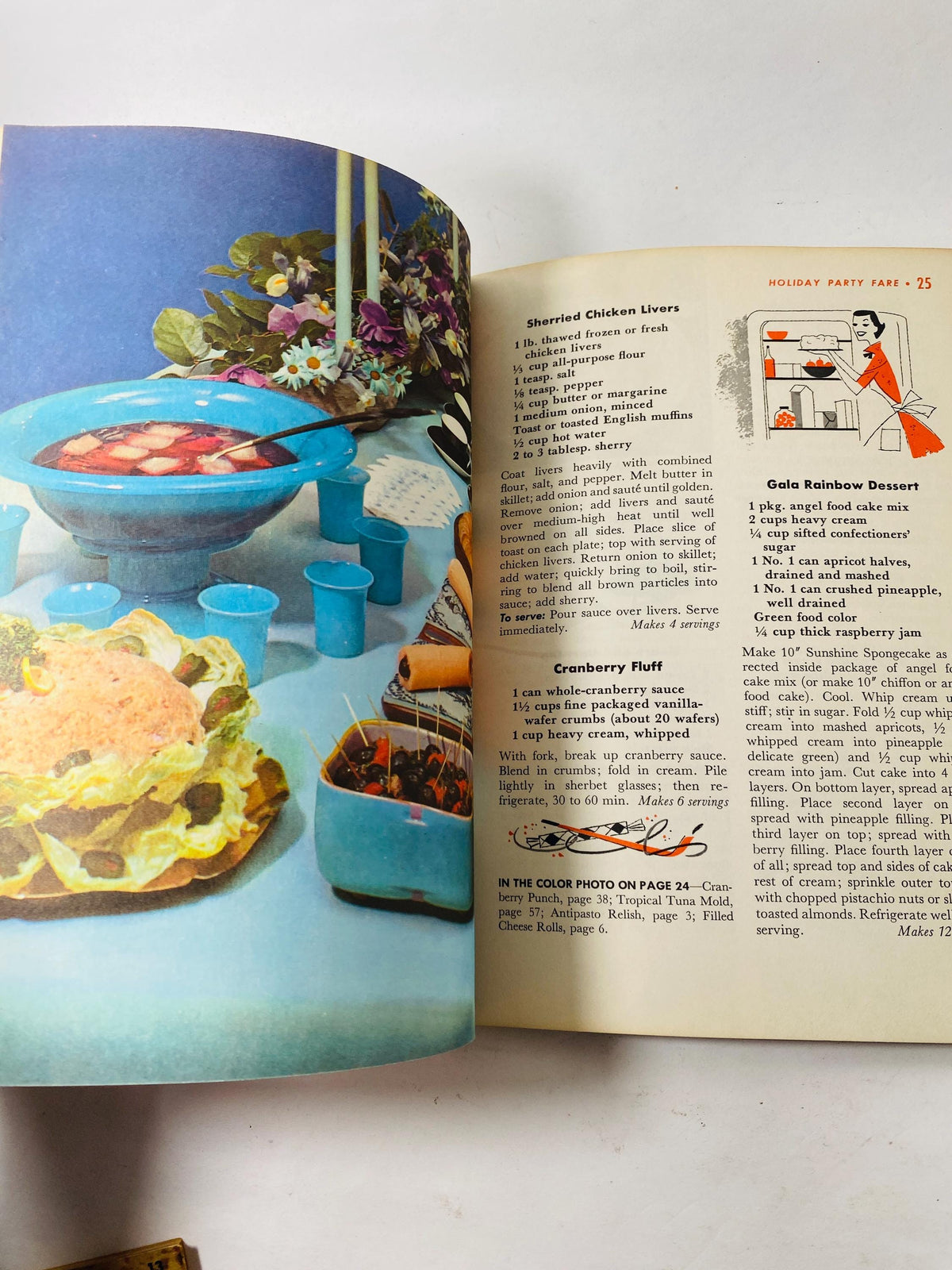 Meat Cook Book vintage Good Housekeeping cookbook pamphlet circa 1958 Casserole Around the World Ten PM breads sandwiches
