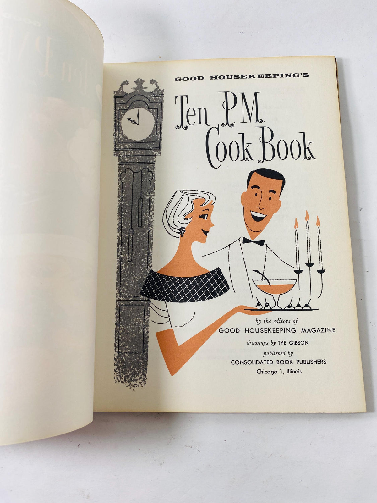Meat Cook Book vintage Good Housekeeping cookbook pamphlet circa 1958 Casserole Around the World Ten PM breads sandwiches