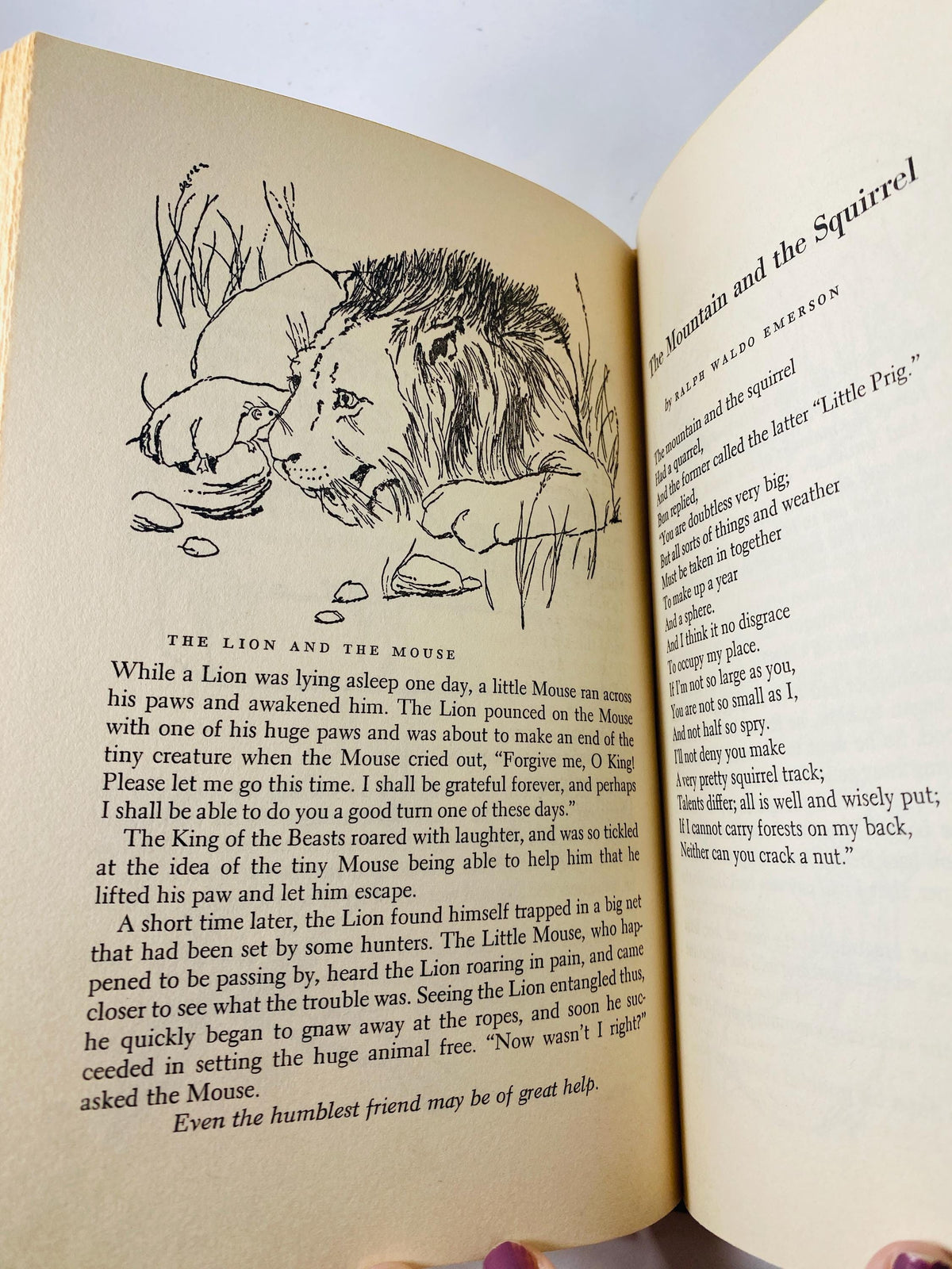 1956 Family Treasury Children's Stories Book 2 Fairies, Fables, and Folk Tales Cinderella Sleeping Beauty Emperor's New Clothes