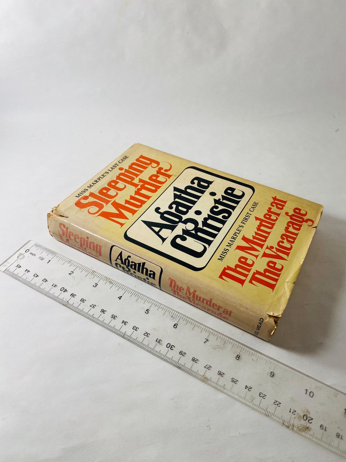 1958 Murder in the Vicarage vintage book by Agatha Christie Sleeping Murder