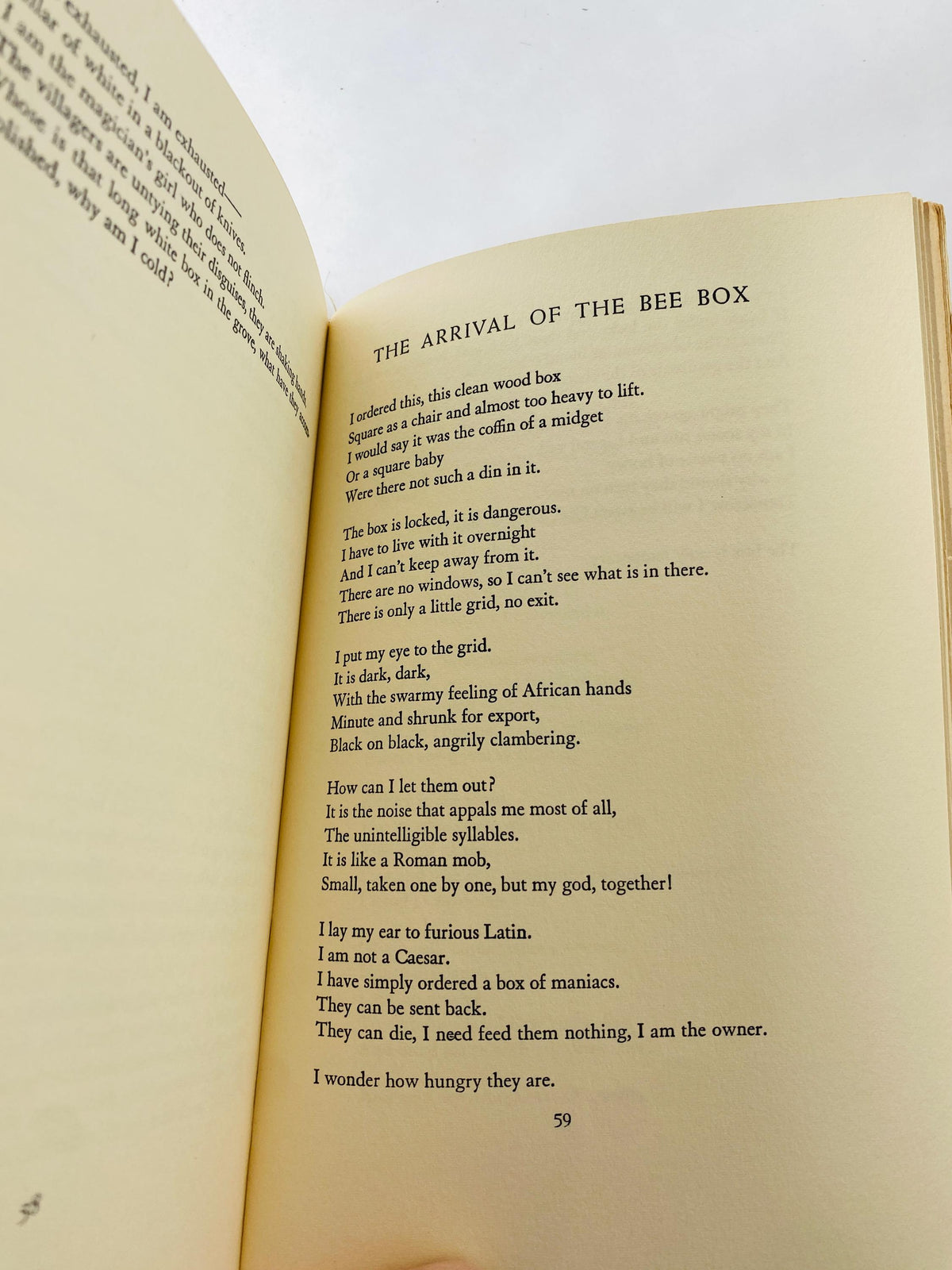 1966 Harper & Row EARLY US printing of Sylvia Plath’s historic posthumous masterpiece, Ariel. Poetry Christmas gift
