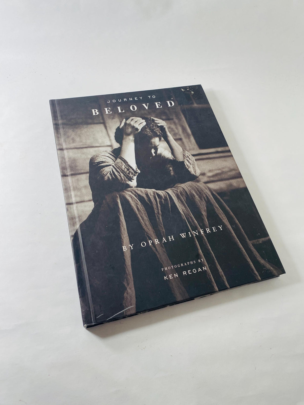 Vintage Journey to Beloved by Oprah Winfrey vintage LARGE Hardcover Coffee Table Book FIRST Edition First Printing Memoir Movie History Gift