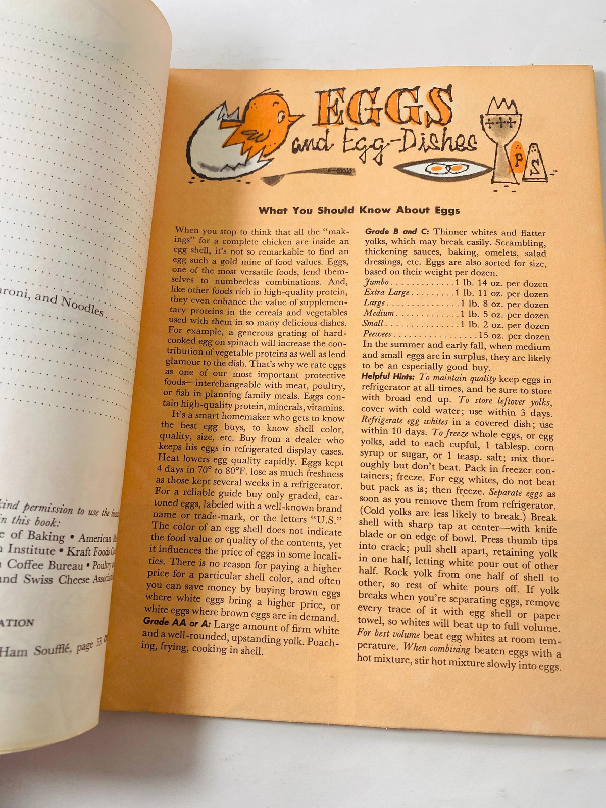 Egg and Cheese Spaghetti and Rice Cook Book vintage Good Housekeeping cookbook pamphlet printed by circa 1958 gift retro