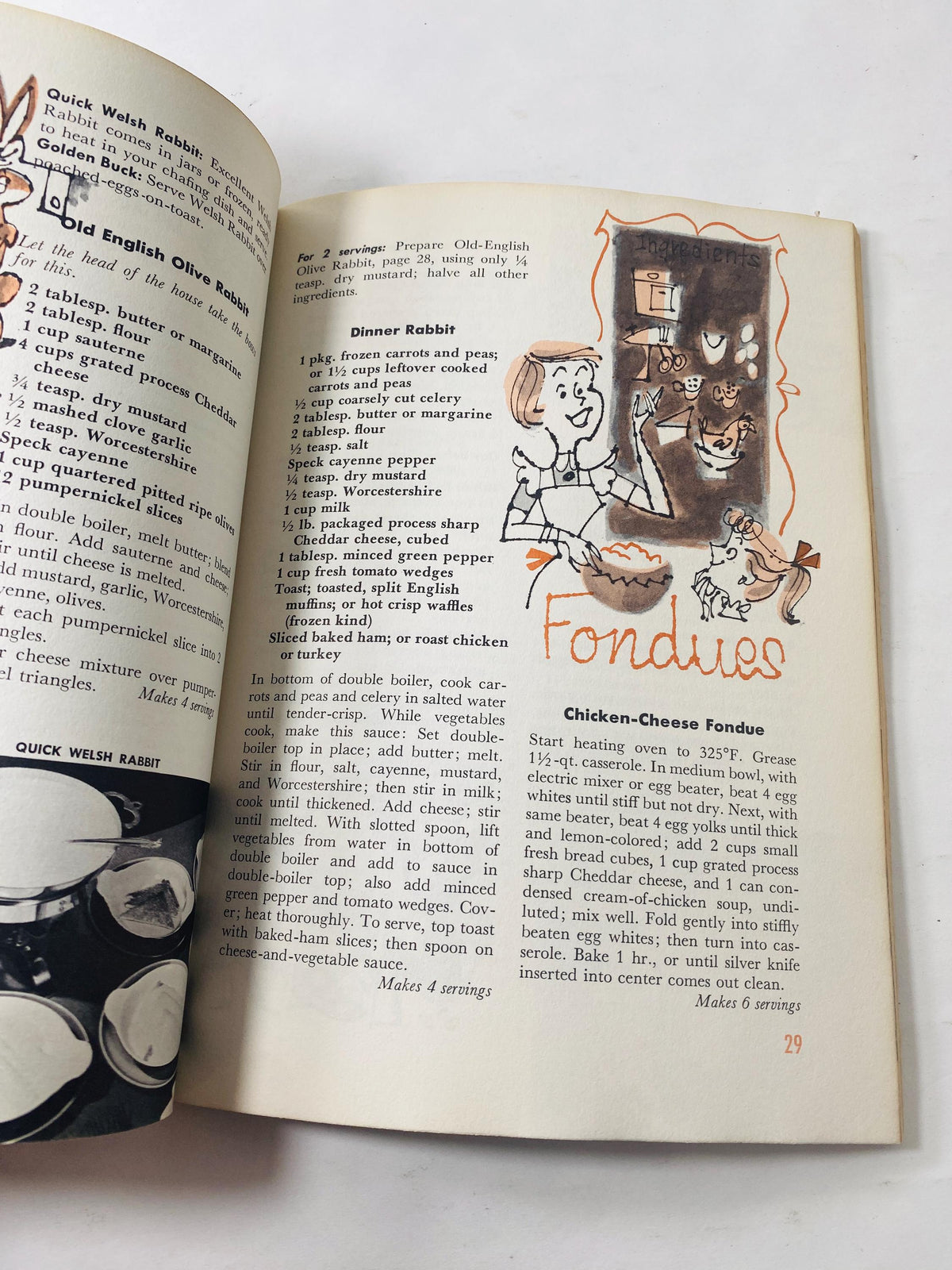 Egg and Cheese Spaghetti and Rice Cook Book vintage Good Housekeeping cookbook pamphlet printed by circa 1958 gift retro