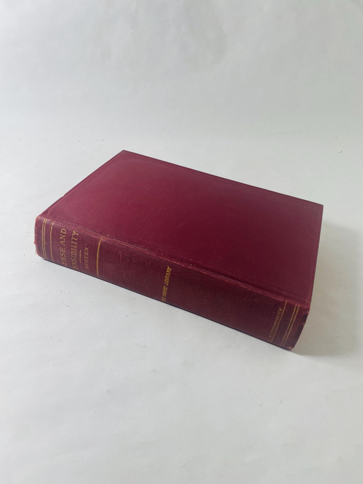 1898 Antique Sense and Sensibility by Jane Austen Late Victorian Early Edwardian era literature gift